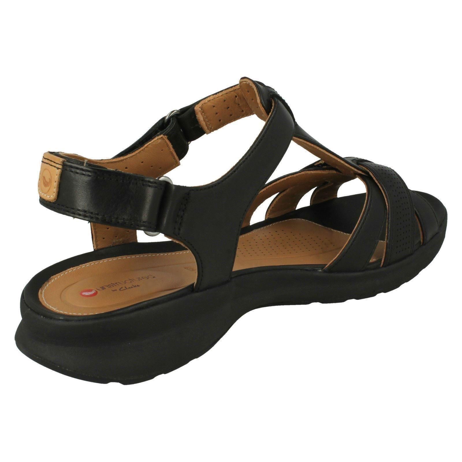 Clarks Ladies Unstructured Strappy Sandals - Un Adorn Vibe | eBay
