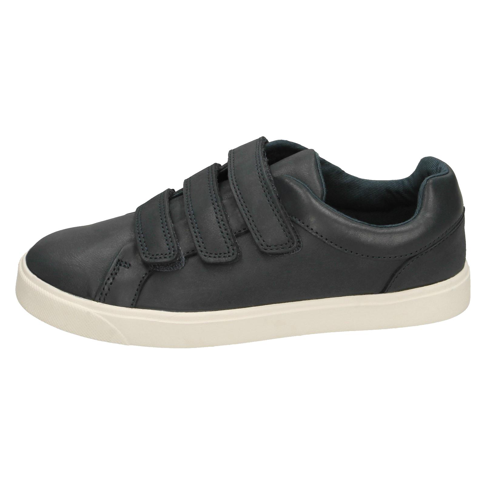 Childrens Unisex Clarks Hook & Loop Trainers City Oasis Lo K - Picture 3 of 19