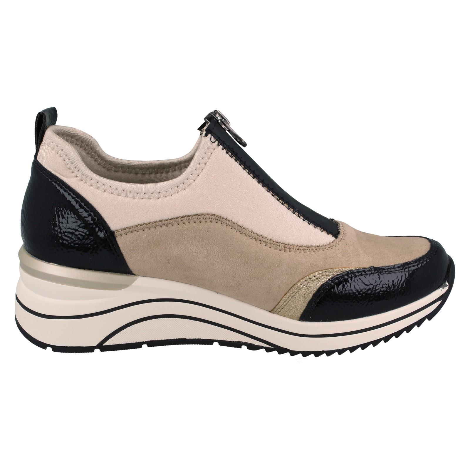 Ladies Remonte Casual Wedge Shoes 'D0T08' - Picture 7 of 28