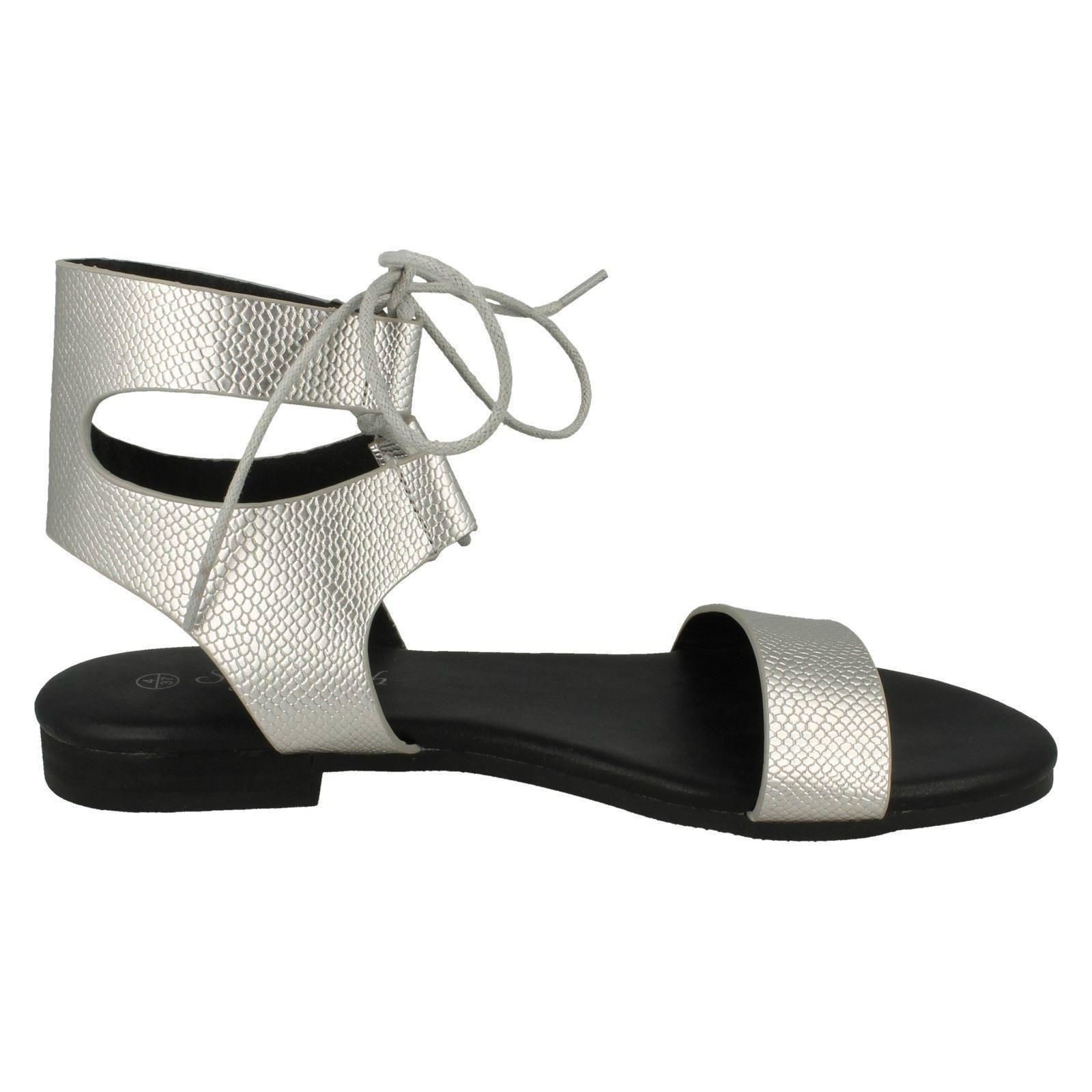 Savannah F00052 Nero Da Donna sandali con punta aperta UK38 R27B Savannah F00052 Nero Da Donna sandali con punta aperta UK38 R27B