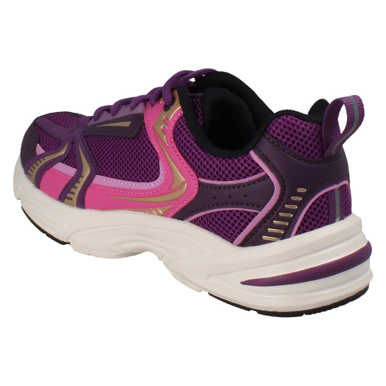 Entrenadores deportivos de malla con cordones acolchados ligeros Clarks para niños Crafton Move Y - Imagen 13 de 19