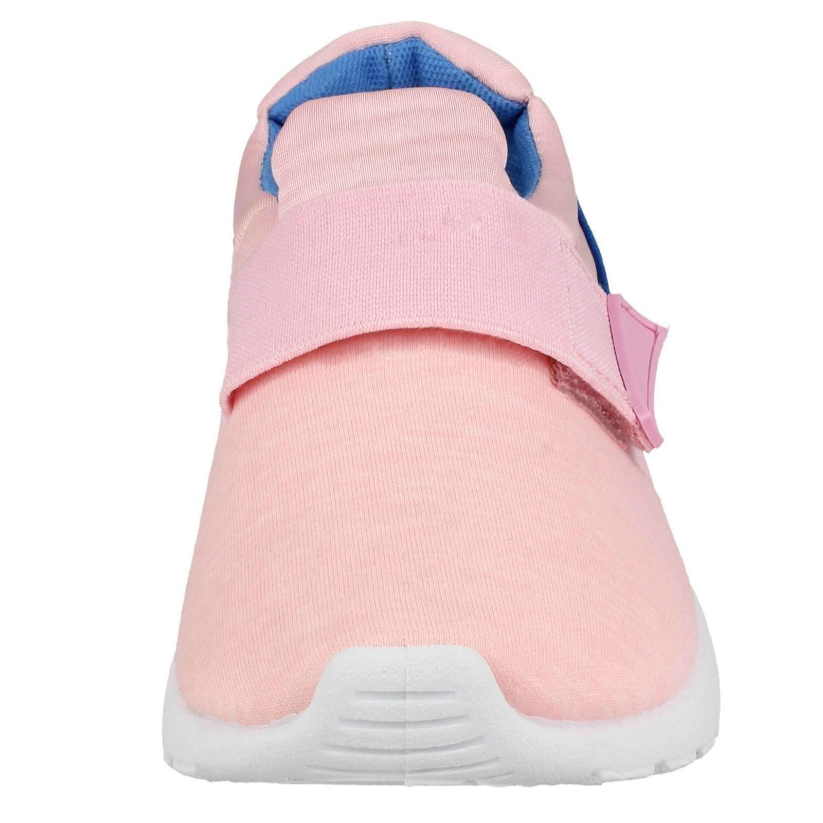 Girls Reflex Elastic Band Slip On Trainers