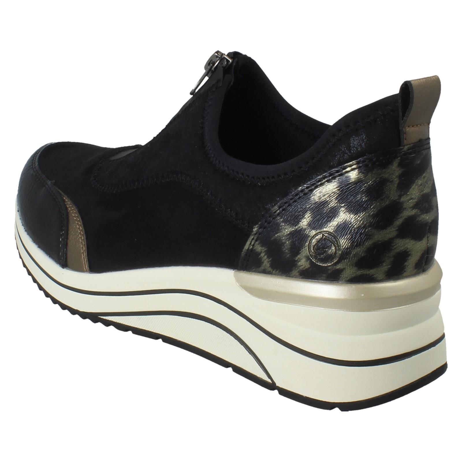 Ladies Remonte Casual Wedge Shoes 'D0T08' - Picture 23 of 28