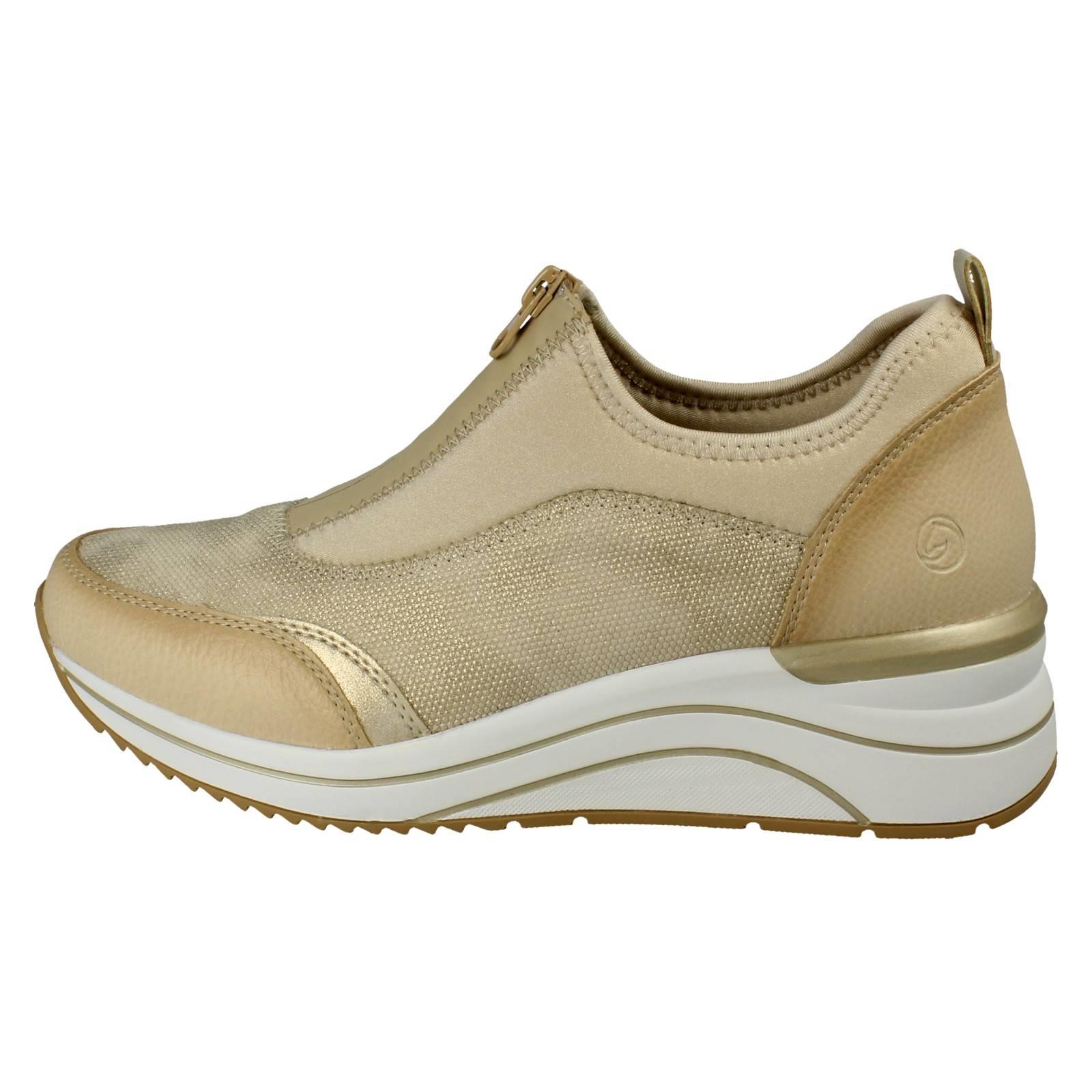 Ladies Remonte Casual Wedge Shoes 'D0T08' - Picture 12 of 28