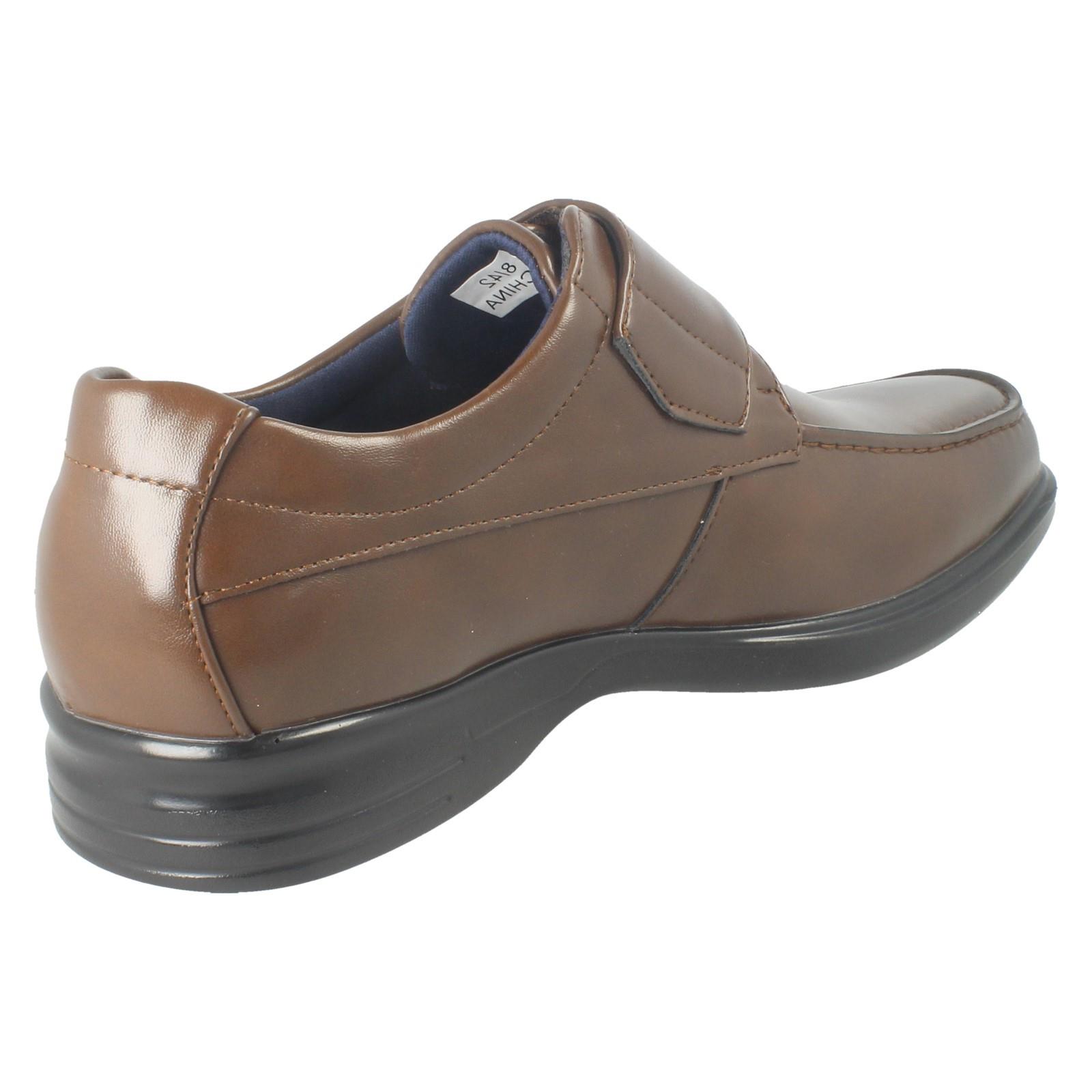 Zapatos de oficina de trabajo estilo derby formal con correa inteligente Thomas Blunt para hombre *A1R138* - Imagen 3 de 19