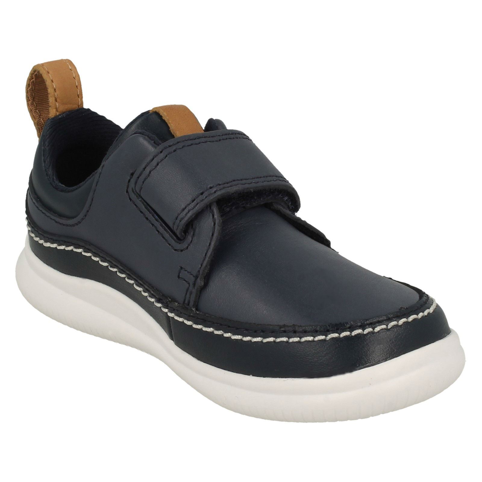 Boys Clarks Hook and Loop Fastening Shoes 'Cloud Ember' eBay