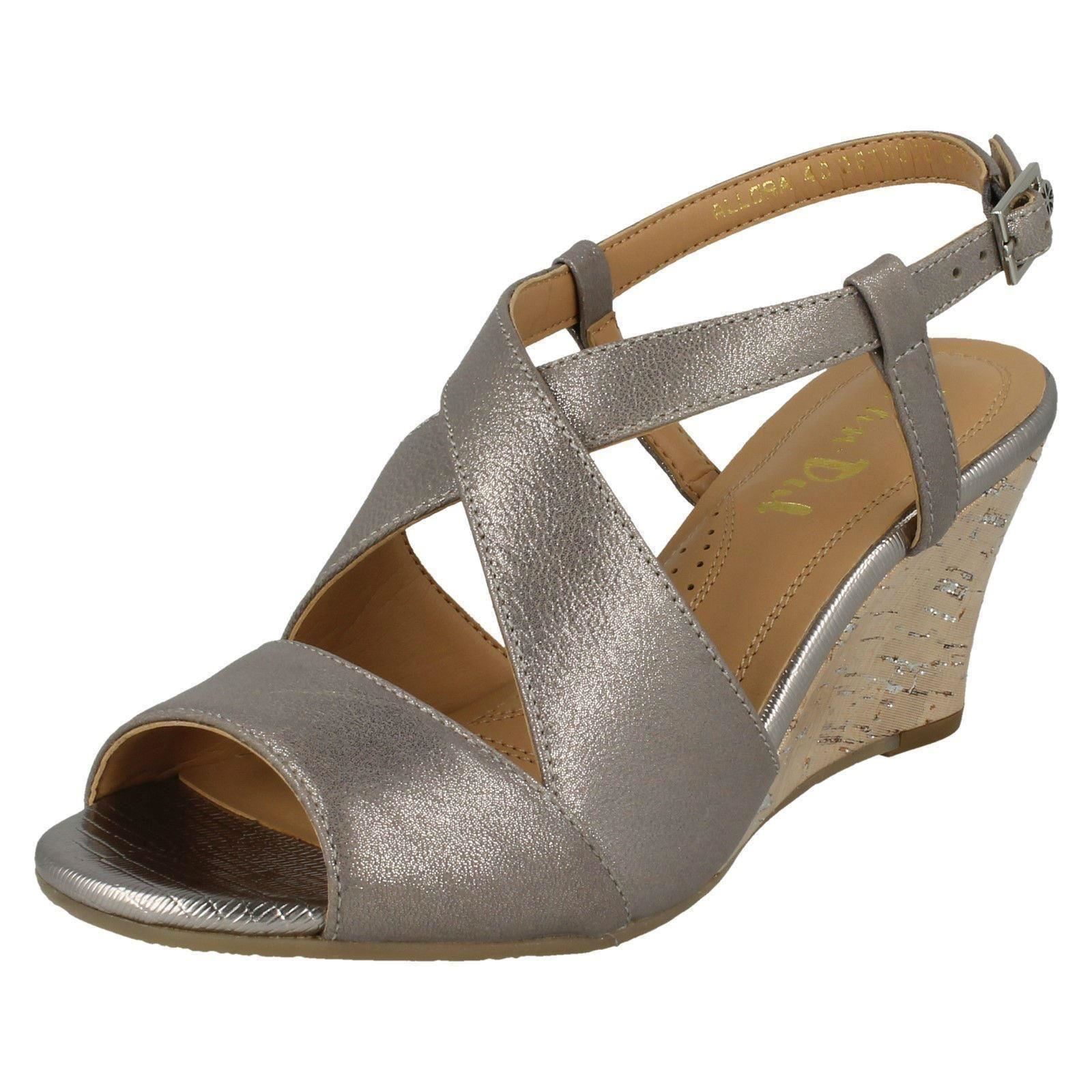 Ladies Van Dal Cross Strap Wedged Wedged Wedged Sandal Allora 59d014 Ladies Van Dal Cross Strap Wedged Wedged Wedged Sandal Allora 59d014