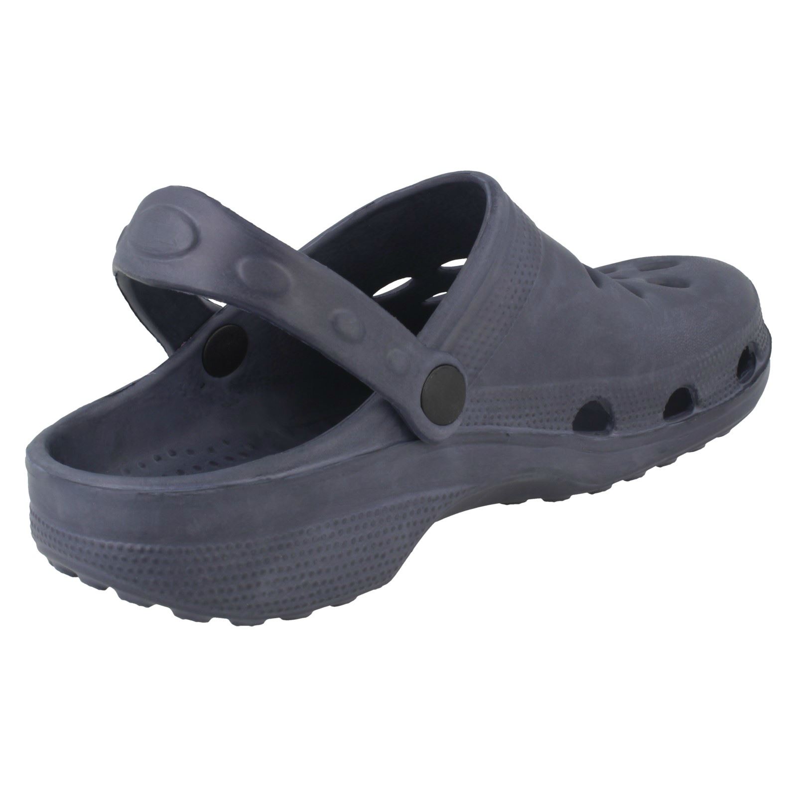 Childrens Unisex Spot On Clogs With Ankle Strap - Picture 17 of 28