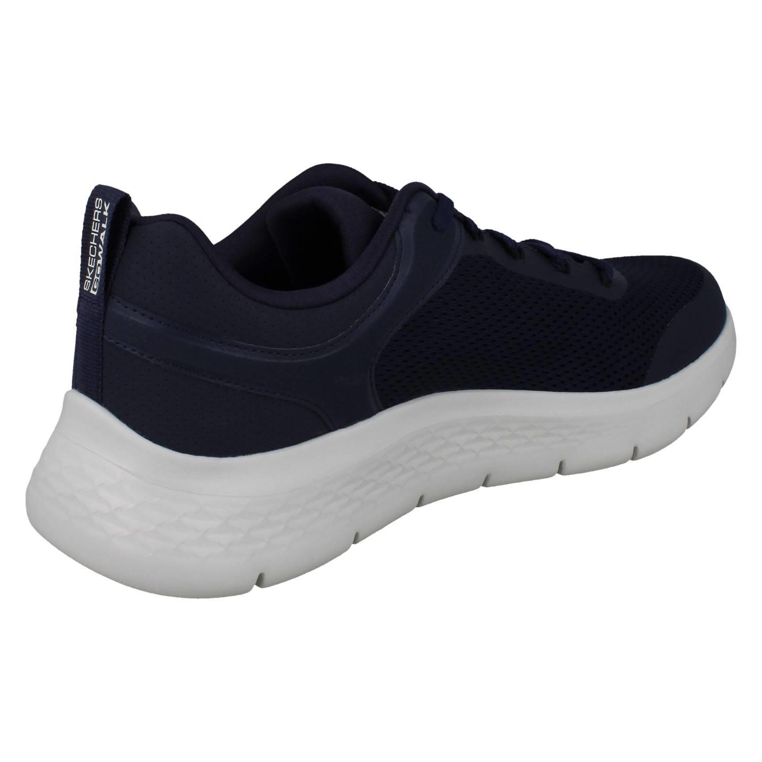 Uomo Skechers Air Cooled Lavabili per Vegani Pizzo Scarpe Ginnastica Independent - Picture 6 of 10