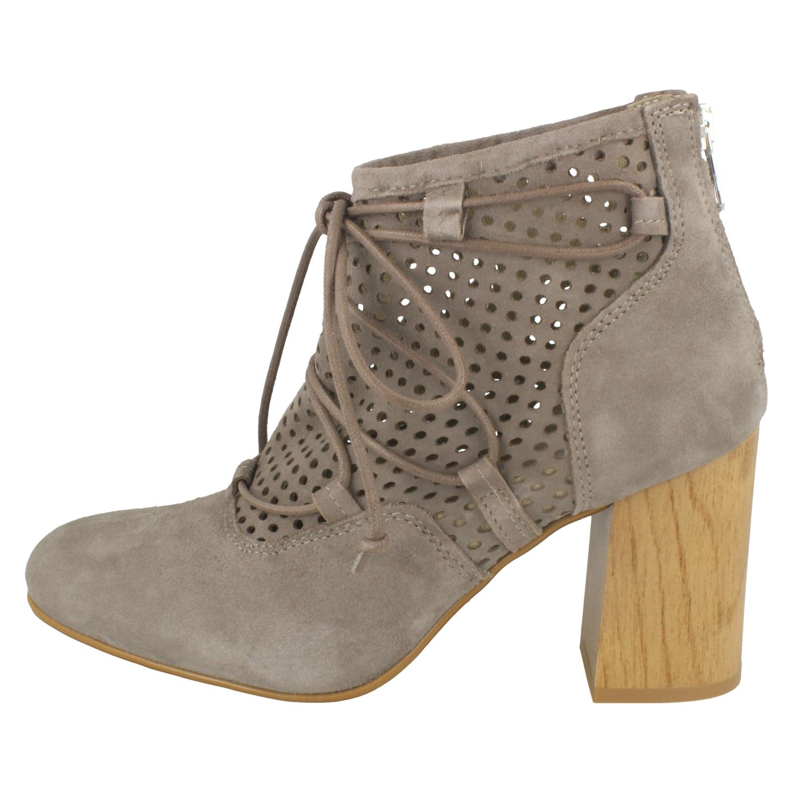 clarks high heel ankle boots