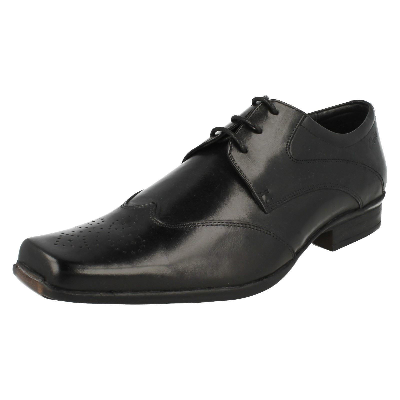 Da Uomo Clarks Bragger Mosca Smart Lacci Scarpe