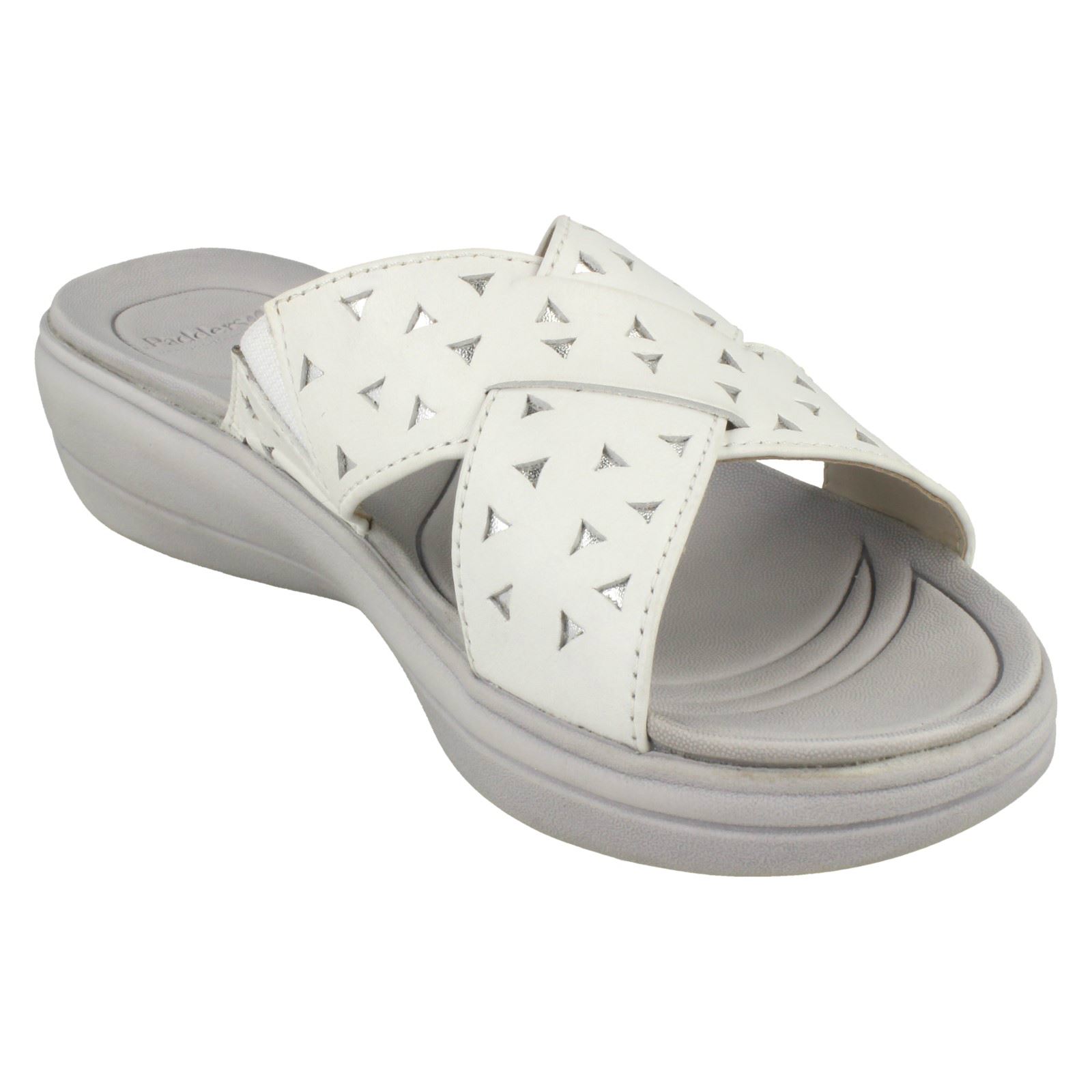 Ladies Padders Wide Fitting Sandals 'Clara' - Picture 16 of 19