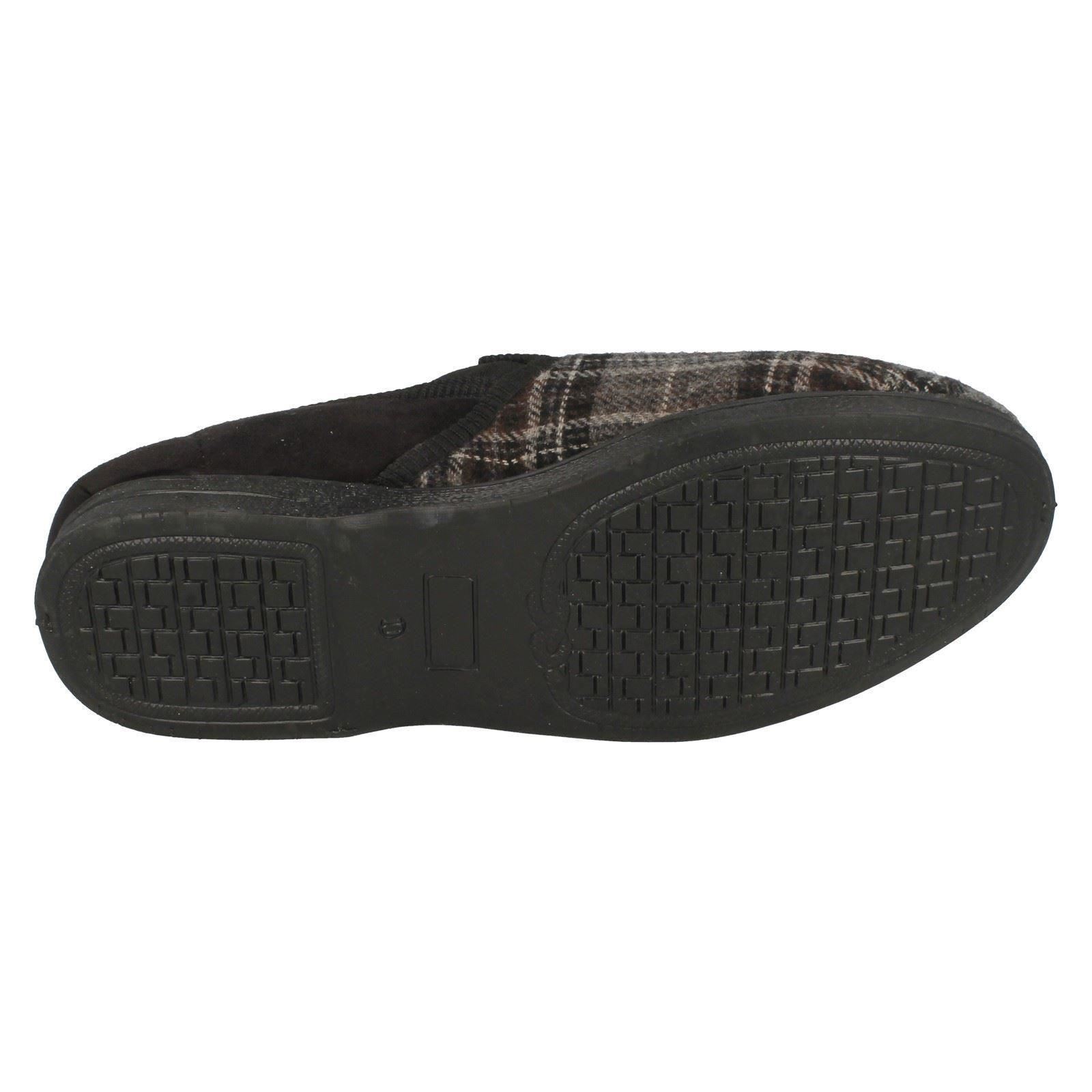 Herren Spot On Slipper Home Lounge Textil Hausschuhe X2R013 - Bild 10 von 19