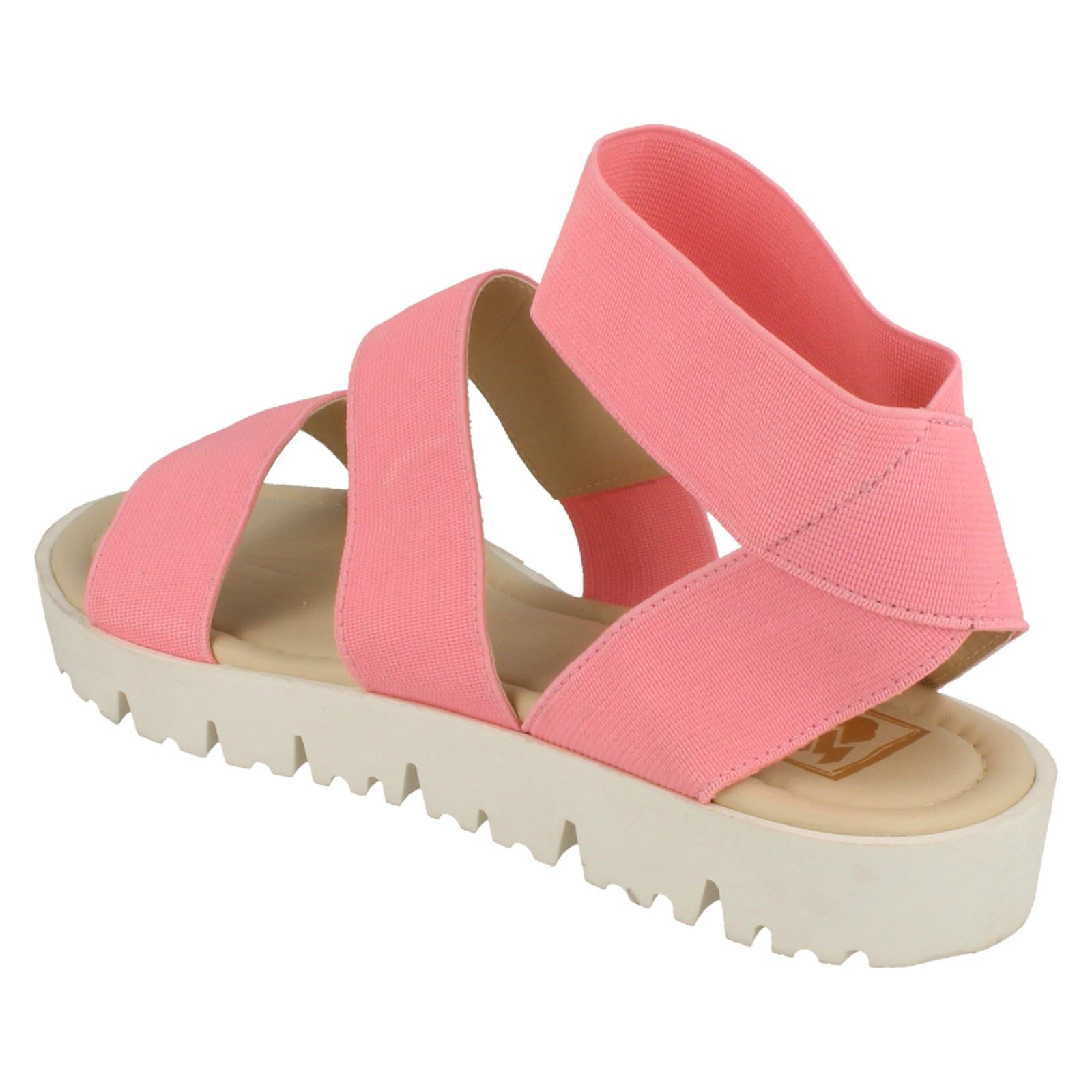 Womens Ladies Italian Leather Comfort Elasticated Strap Anatomic Sandals Sz 3-9 | eBay