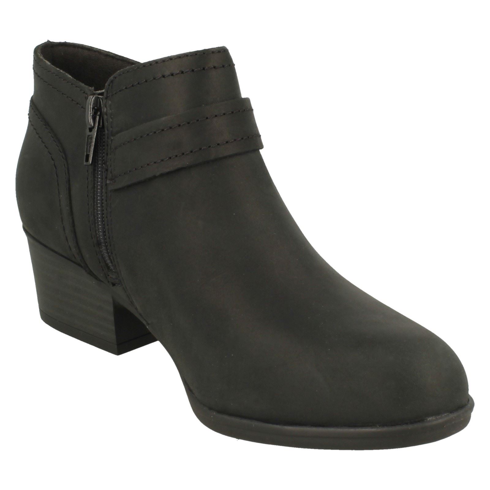 Ladies Clarks Adreena Mid Buckle 