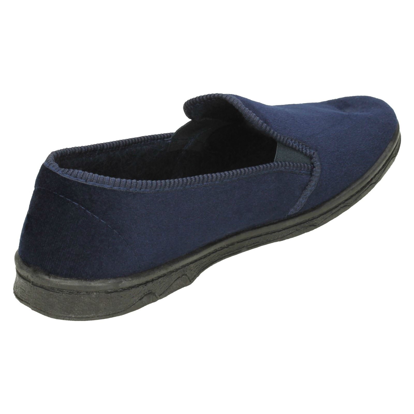 Mens Spot On Comfort Slippers 'X2R009' - Picture 8 of 10