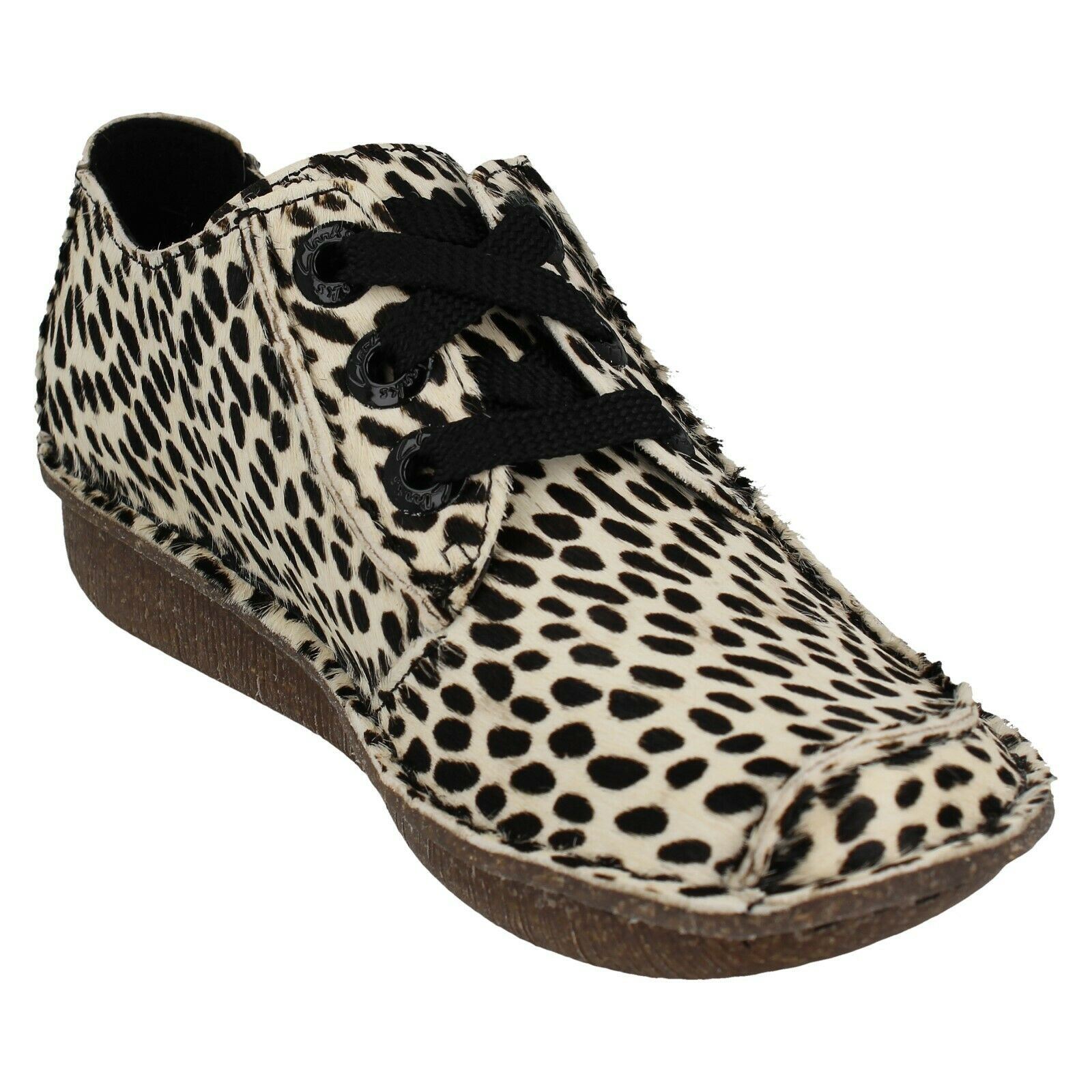 Ladies Clarks Comfortable Lace Up Shoes 'Funny Dream' - Picture 72 of 126