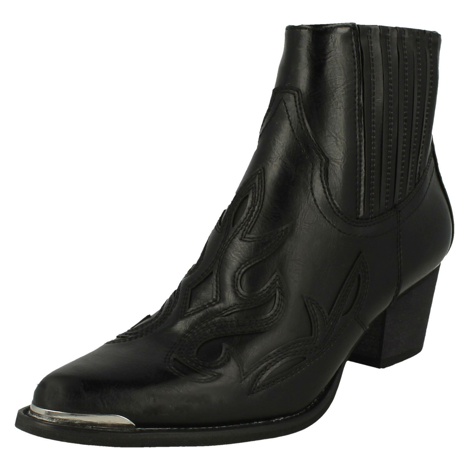 Botas al tobillo sin cordones para damas - Imagen 2 de 19