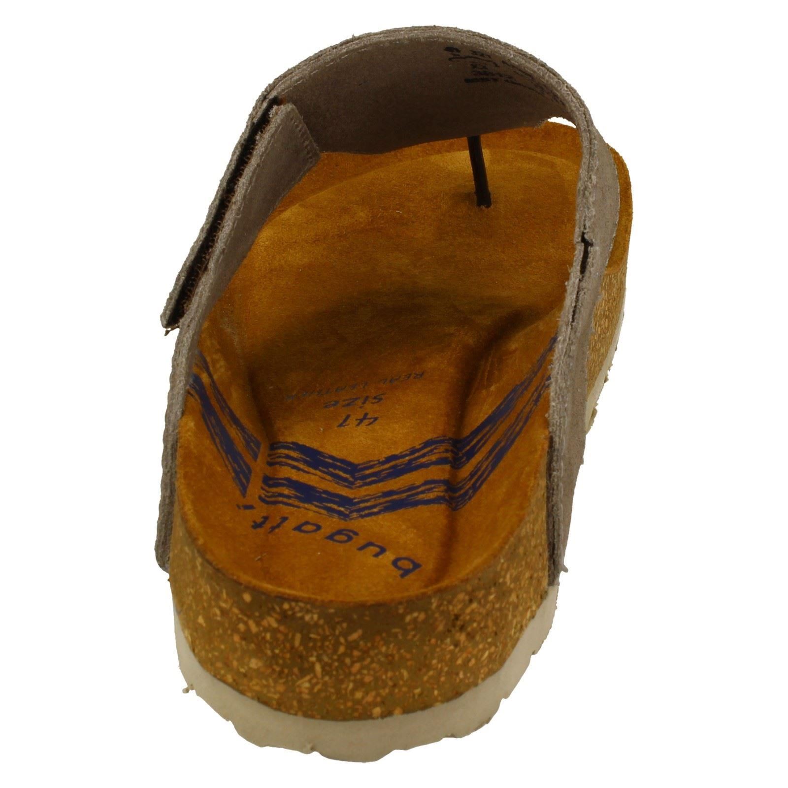 Mens Bugatti Toe Post Adjustable Sandals '321-A7180-1400' - Picture 4 of 10