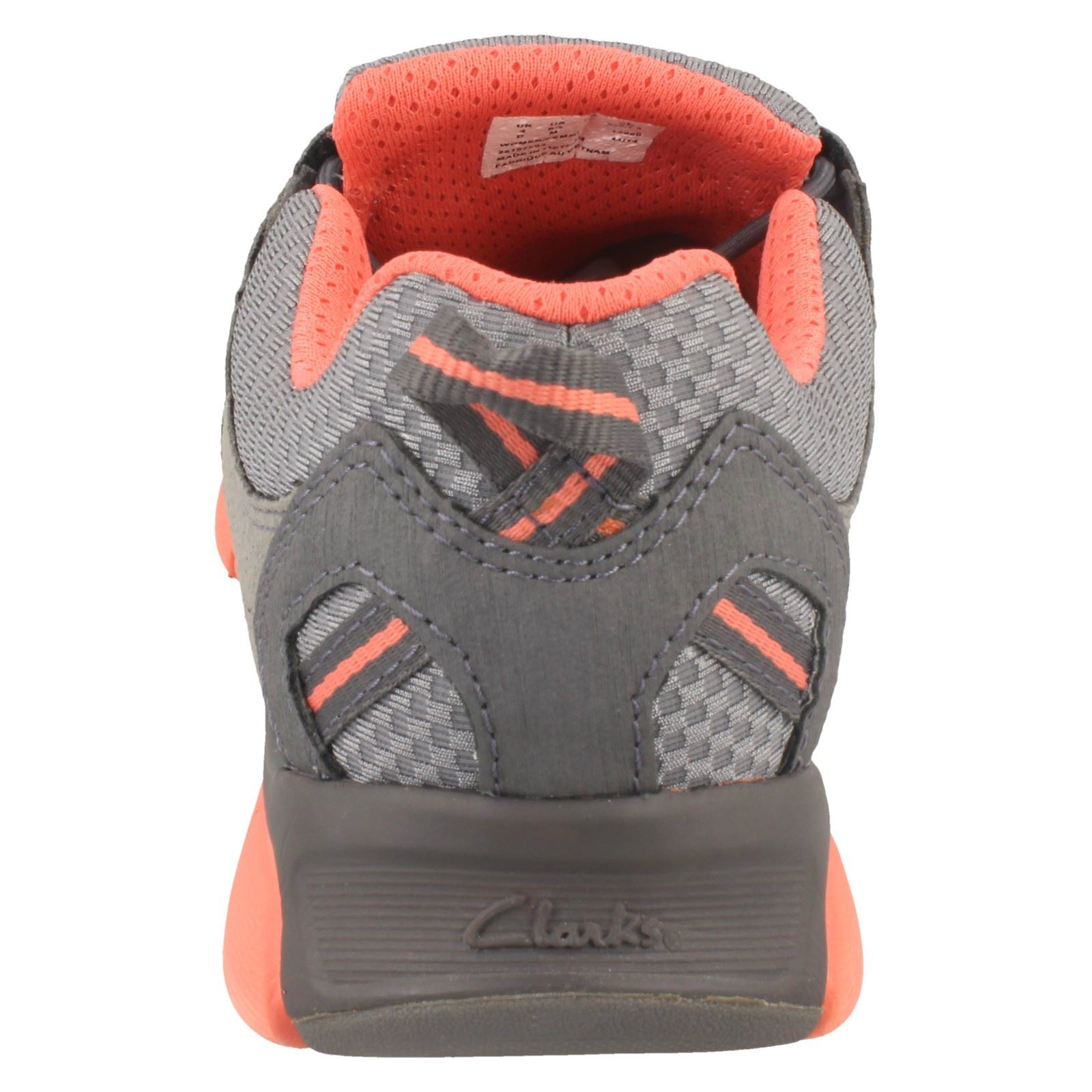 Active Wear Luminate femmes Grey Trace pour Clarks Baskets Fq5wx7Hg