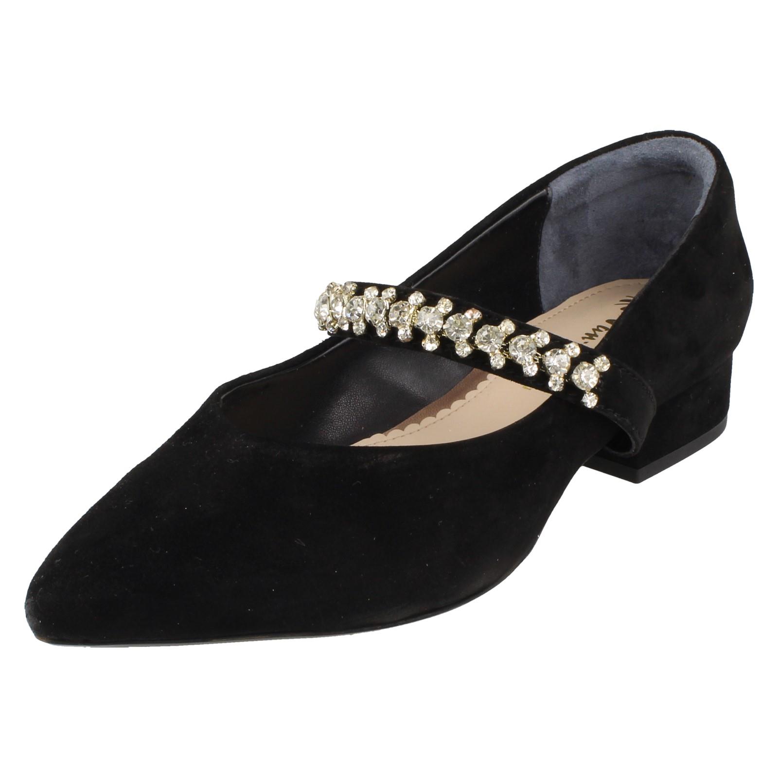 Scarpe Da Donna Van Dal Con Tacco A Blocco Di 2.5 CM Con Dettaglio Con Cinturino - Picture 2 of 19