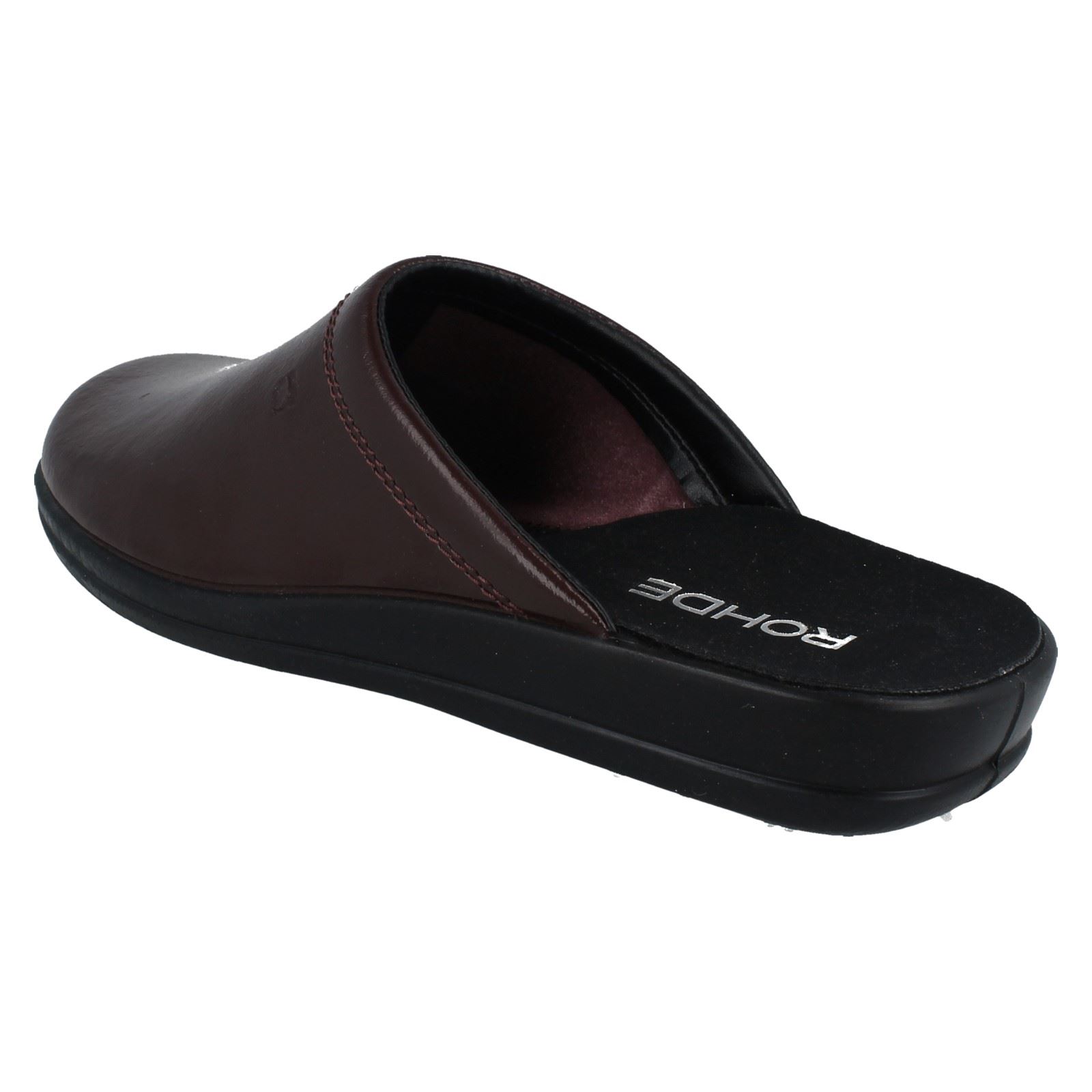 Mens Rohde Leather Mule Slippers *1550* eBay