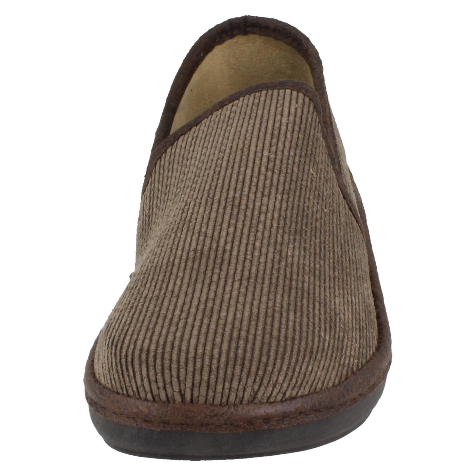 Mens Padders Wide Fit Casual Loungewear Slip On Classic Full Slippers Percy - Picture 9 of 10