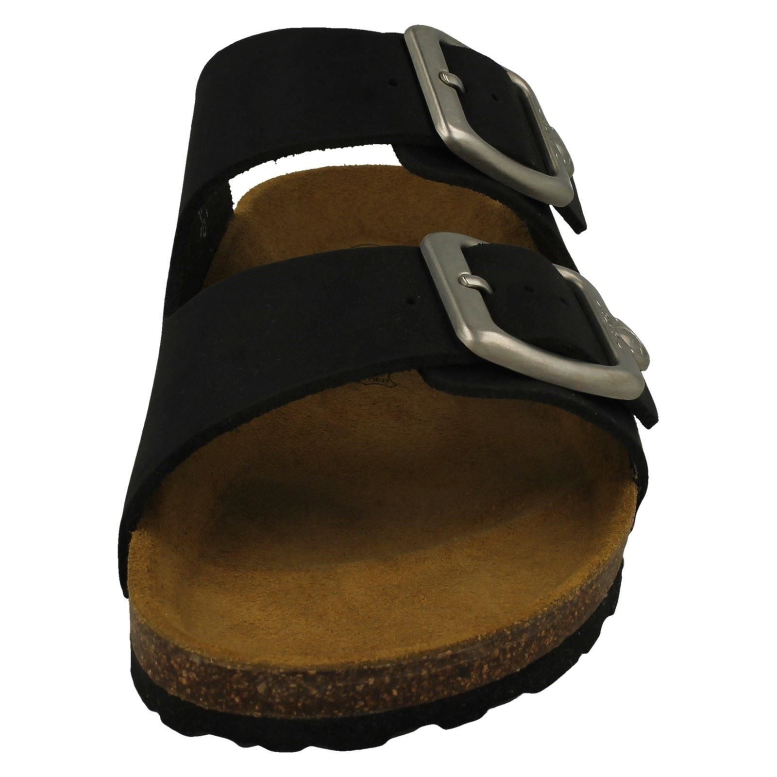 'Ladies Rieker' Adjustable Buckle Strapped Mule Sandals - V8084 - Picture 8 of 10