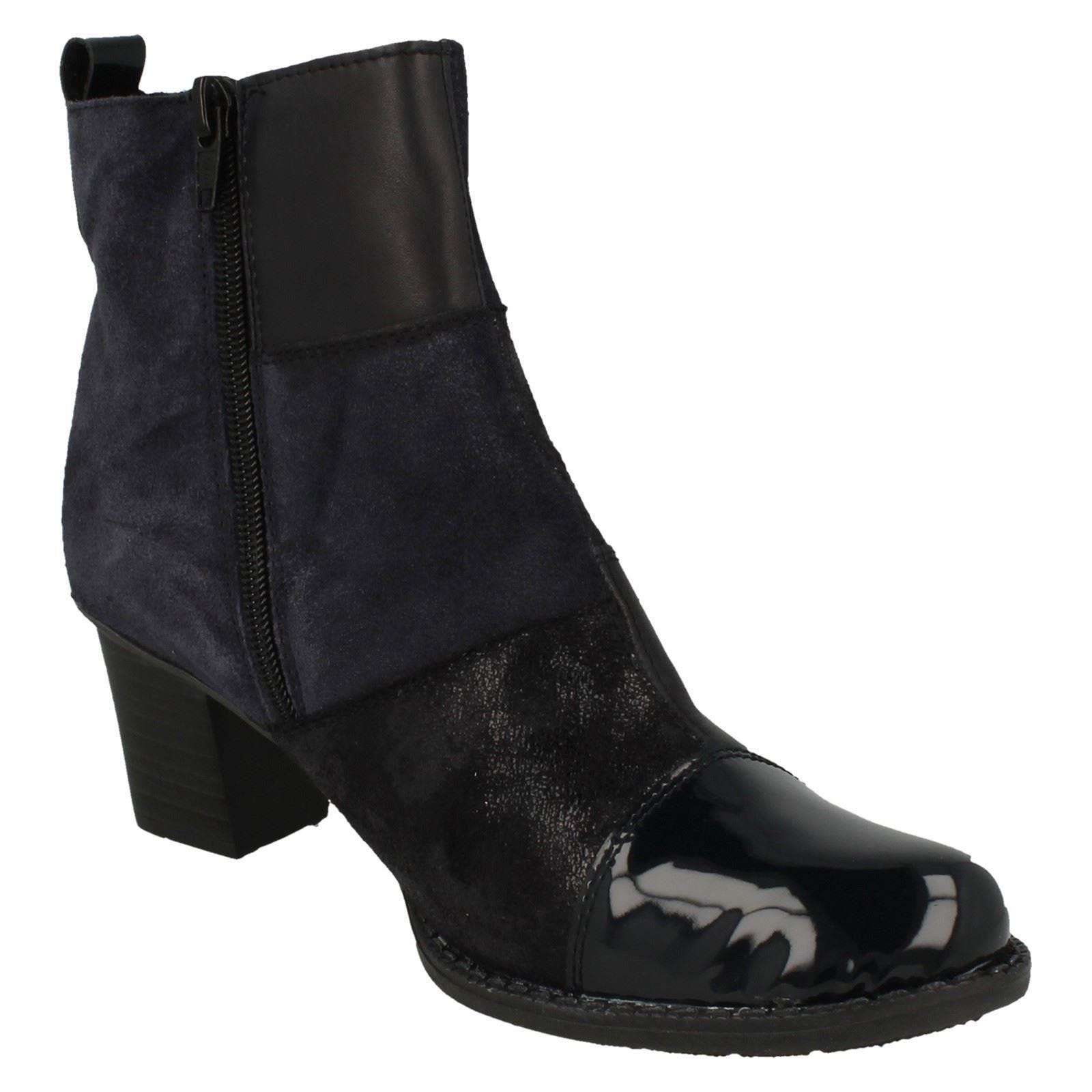 Damas Rieker botas Patchwork Tobillo botas Rieker Z7686 d6fe47 Damas Rieker botas Patchwork Tobillo botas Rieker Z7686 d6fe47