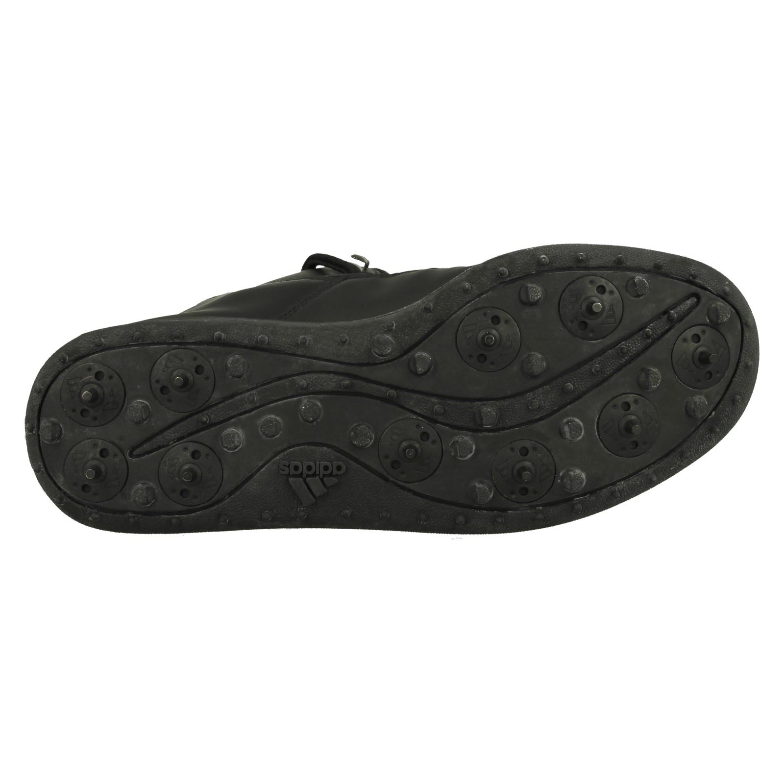 Boys Adidas Waterproof Lace Up Golf Boots 'Mud Skipper II' - Picture 9 of 9