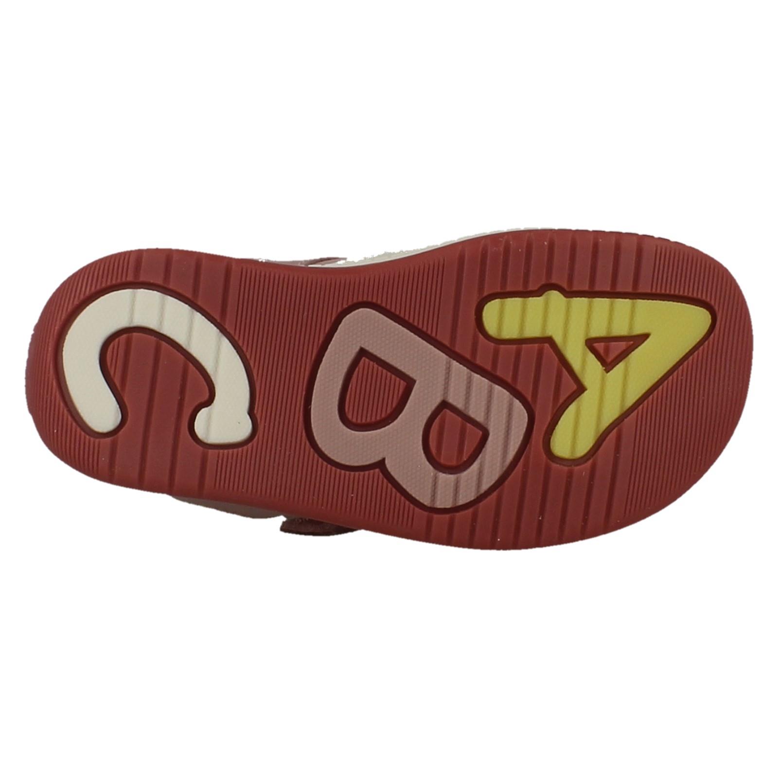 Niños Niños Niñas Clarks Cuero Gancho y Bucle Barra en T Zapatos Fideos Brillo T - Imagen 10 de 19