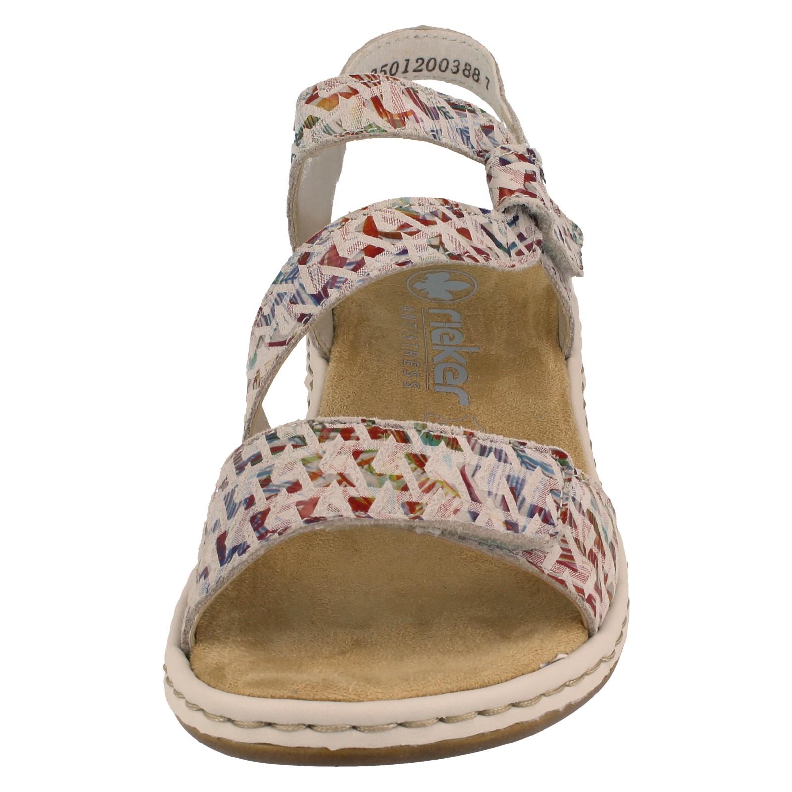 Sandalias De Mujer Rieker Elegantes Con Tiras - 659C7 - Imagen 55 de 64
