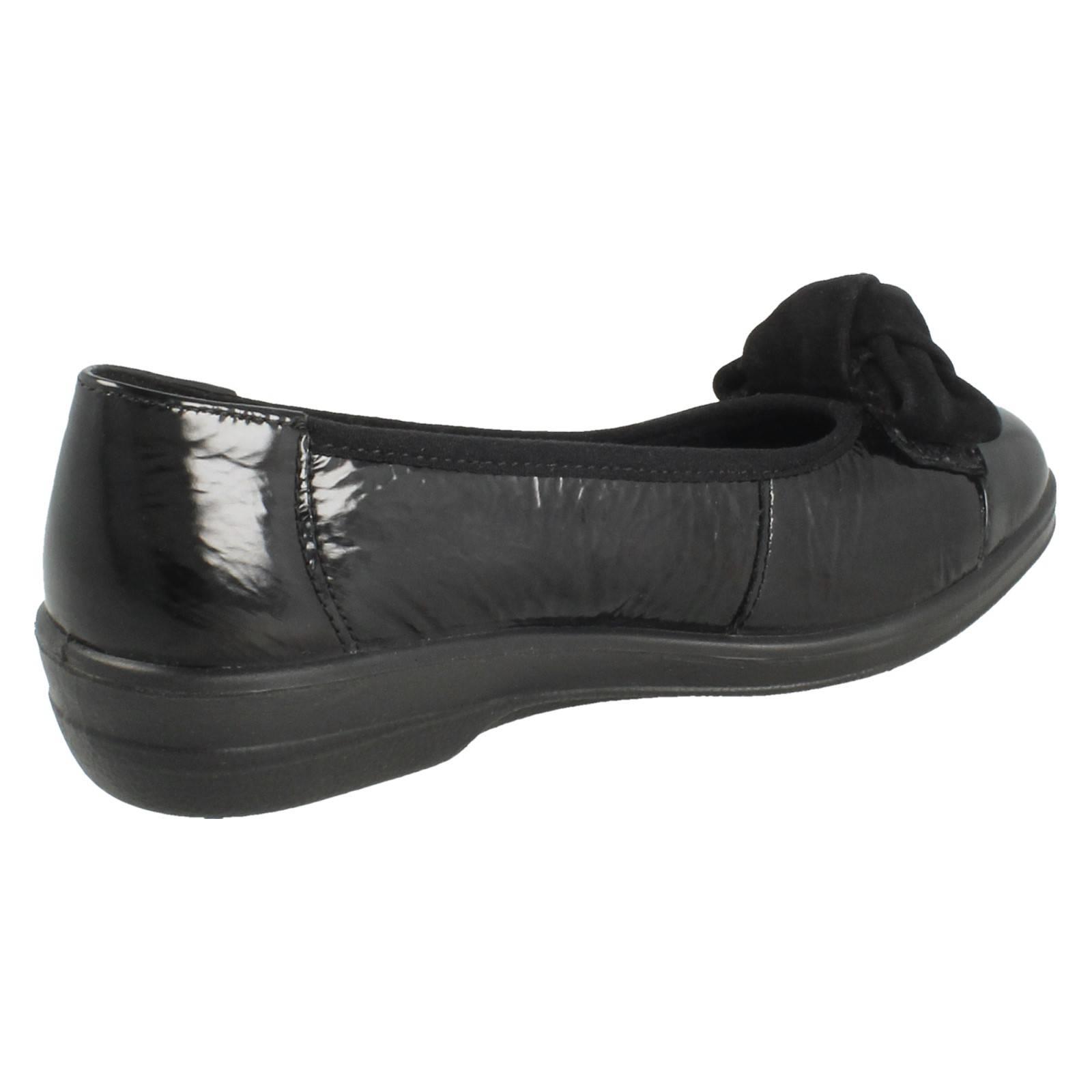 Ladies Padders Slip On Wedge Shoes Orient - Picture 15 of 28