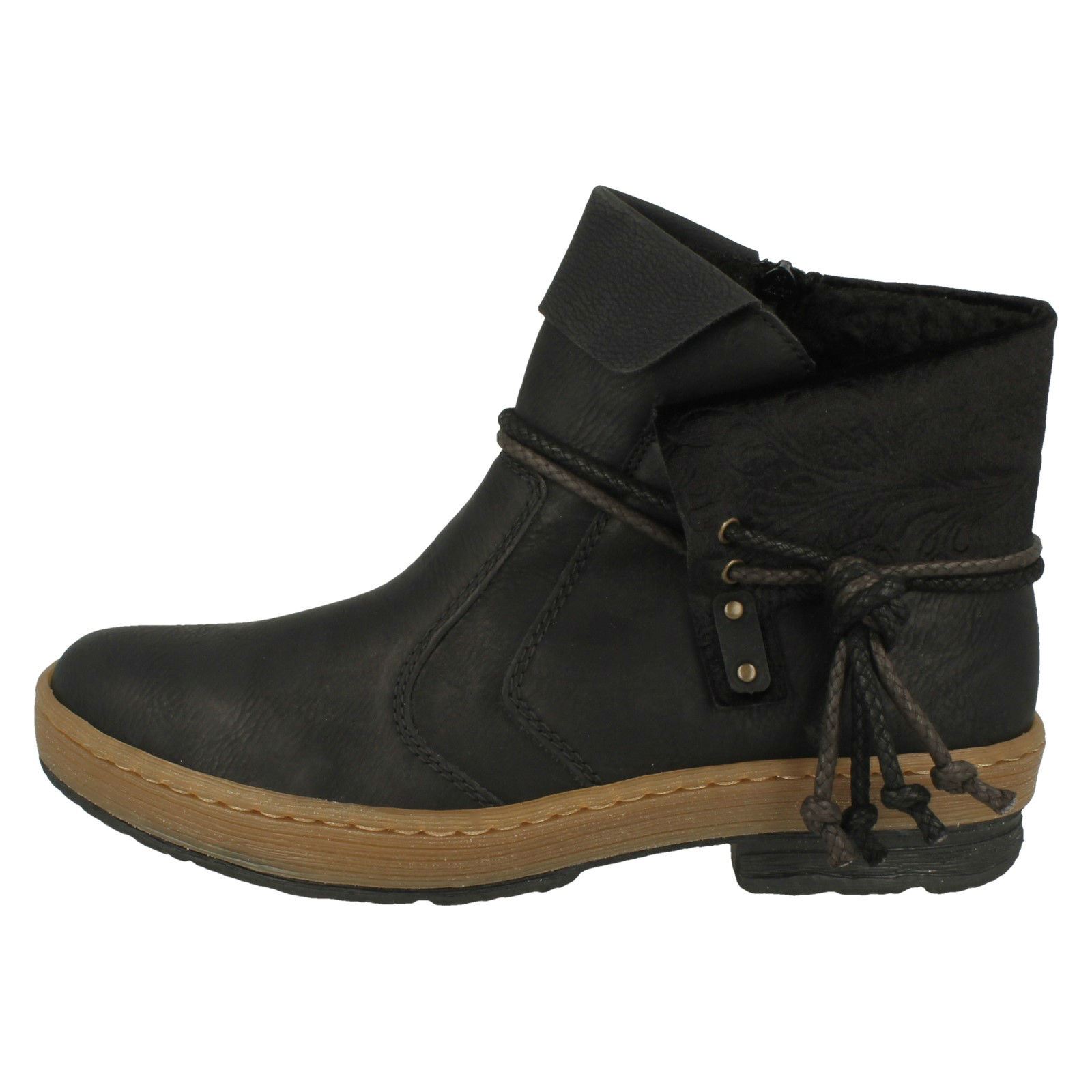 Womens Womens Womens Rieker Casual Ankle Boots - Z6771 563688 Womens Womens Womens Rieker Casual Ankle Boots - Z6771 563688