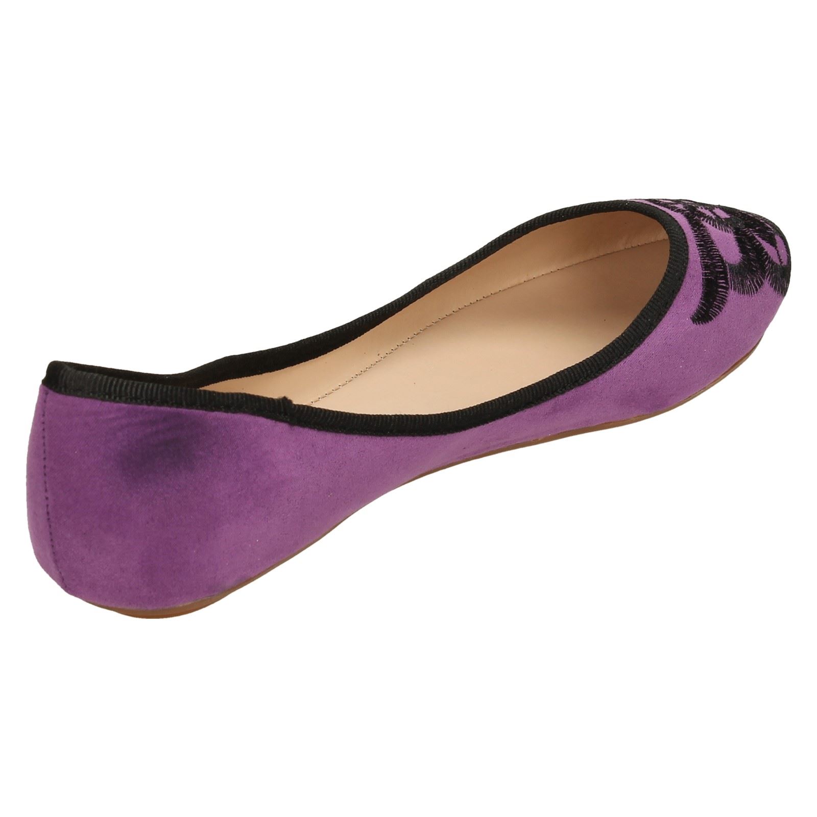 Zapatos de bailarina para dama Anne Michelle Suedette - Imagen 46 de 46