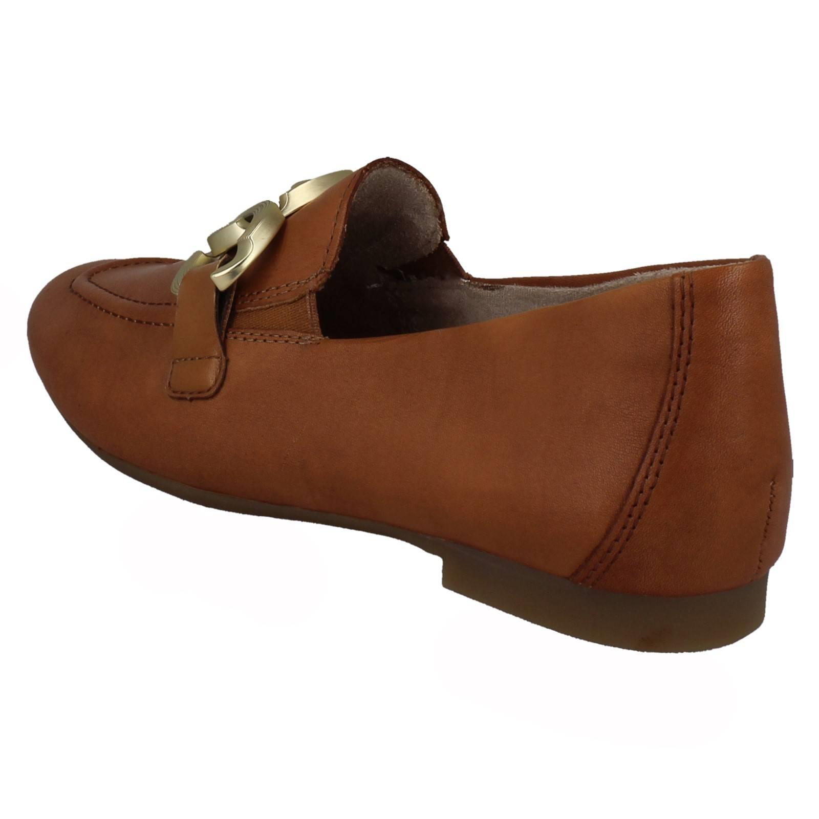 Ladies Remonte Soft Leather Loafers Removable Insoles Smart Office *D0K09* - Picture 13 of 19