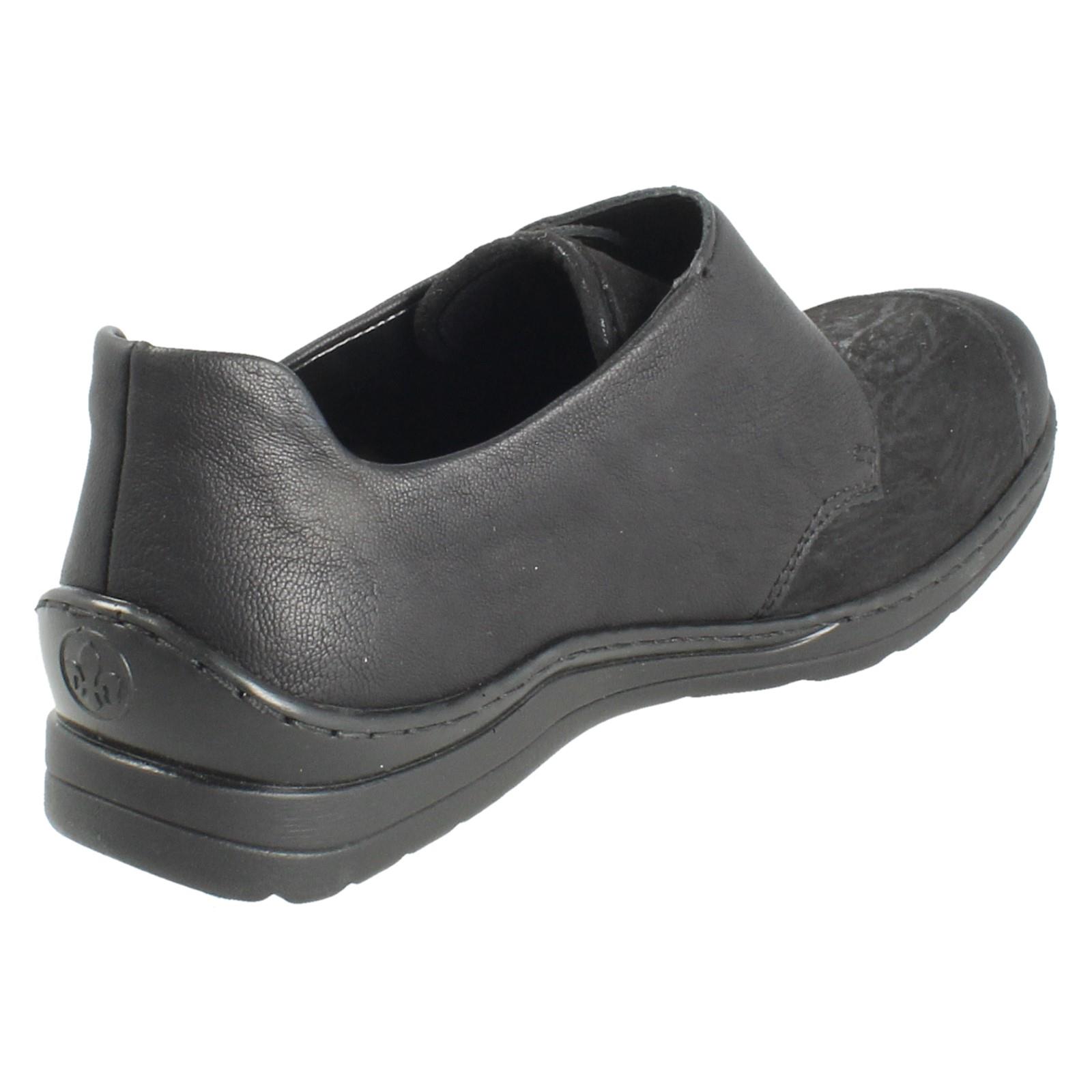 Ladies Casual Rieker Hook and Loop Antistress Extra Wide Shoes: 48954 - Bild 9 von 10