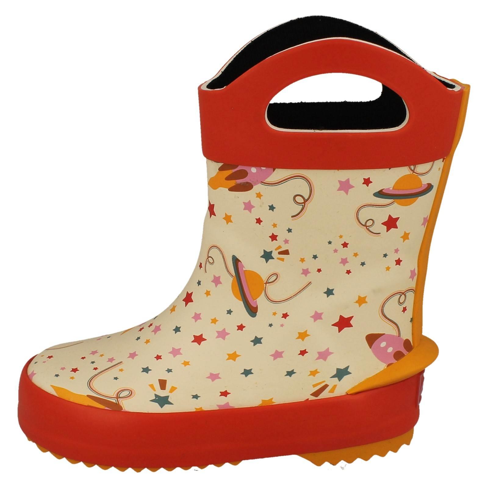 Botas Wellington detalladas con mango superior criatura para niños 'Tarri Dash' - Imagen 24 de 37