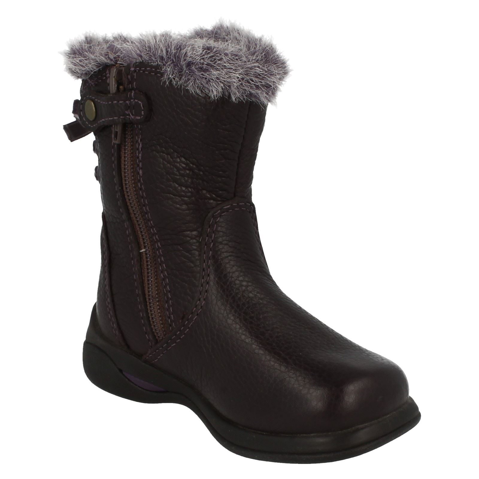 Gtx Ciruela Clarks casual Lace chicas Ice púrpura Botas para qRpn6wwO