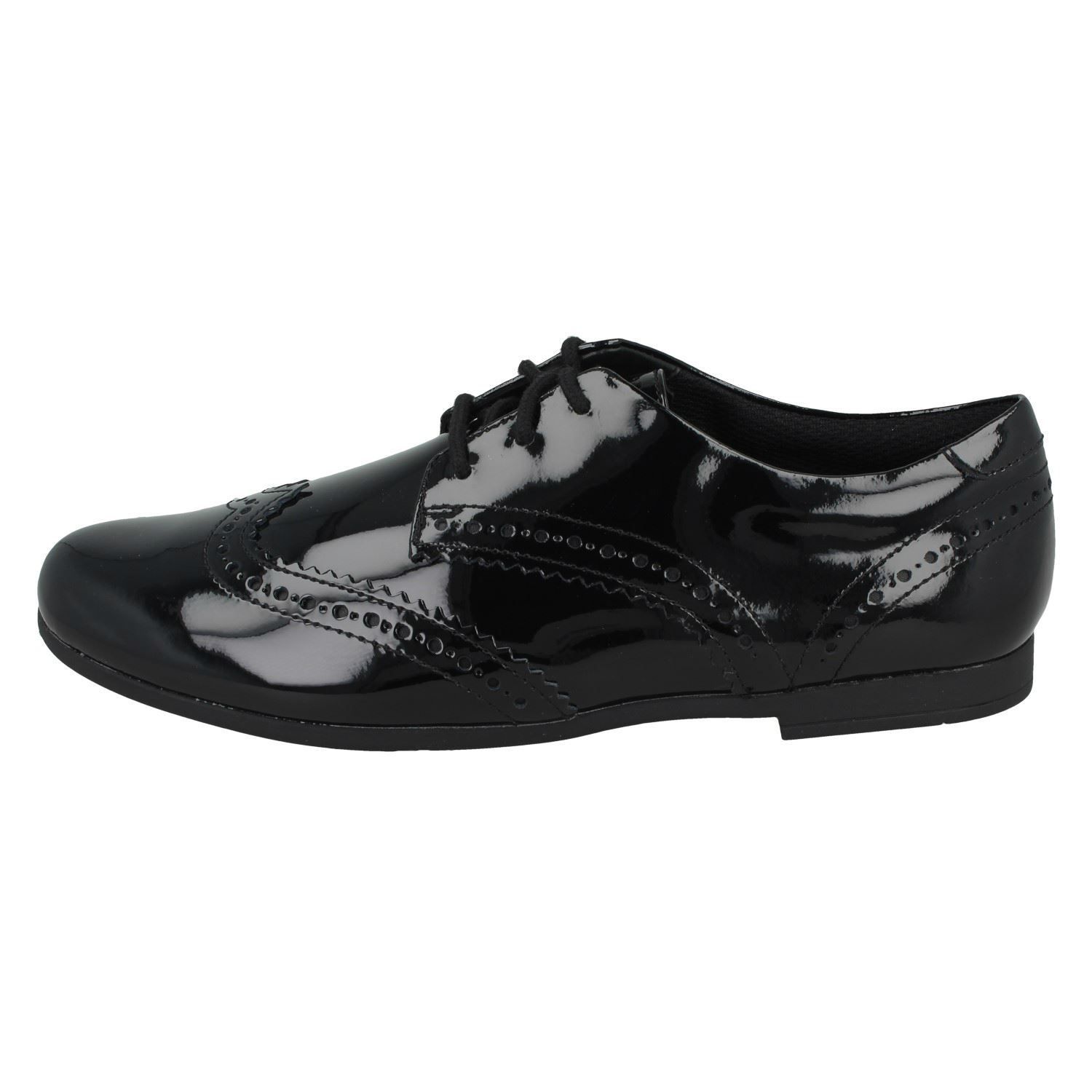 Girls Clarks School Shoes Scala Lace - Picture 15 of 20