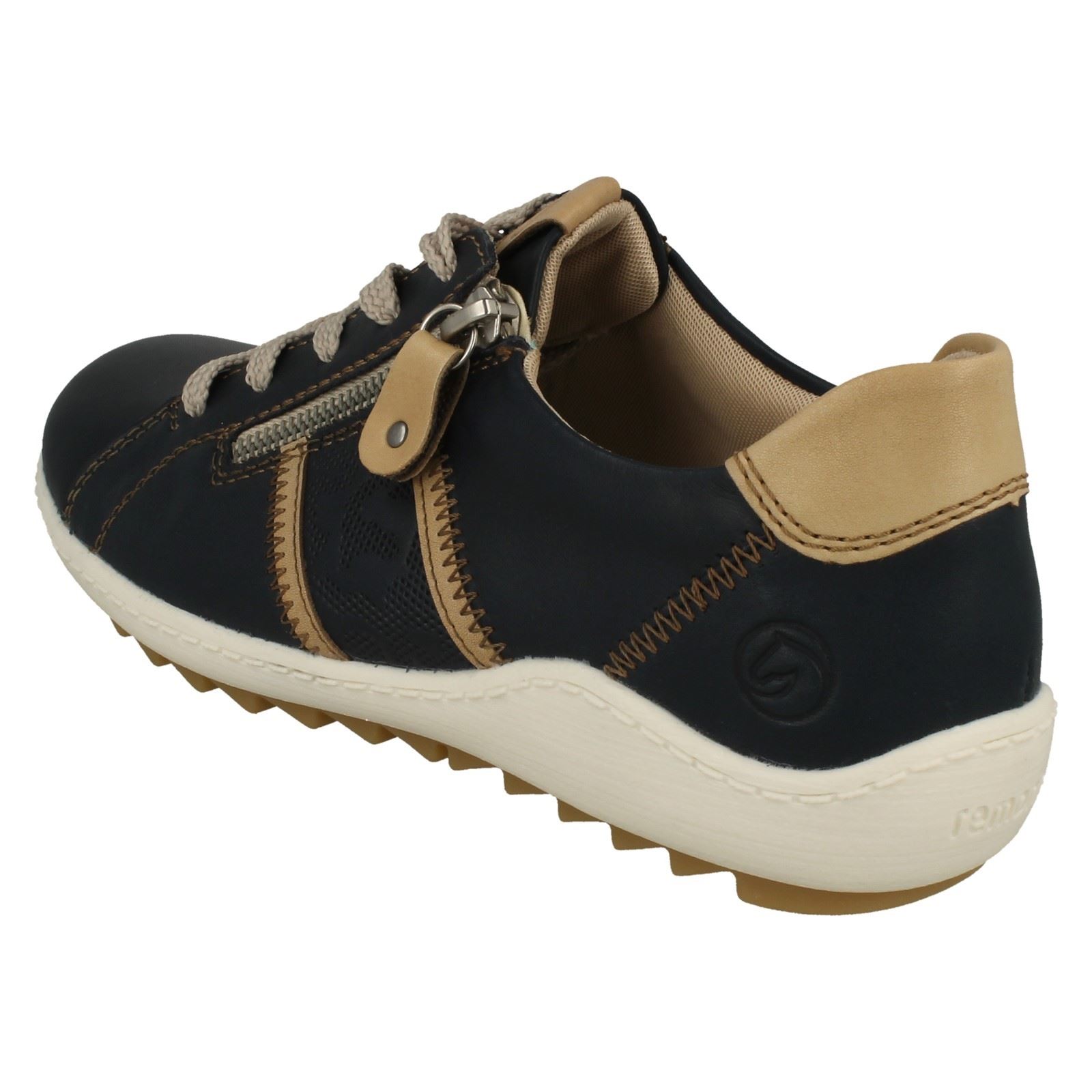 Zapatos informales para damas Remonte con cremallera detallados R1426 - Imagen 13 de 55