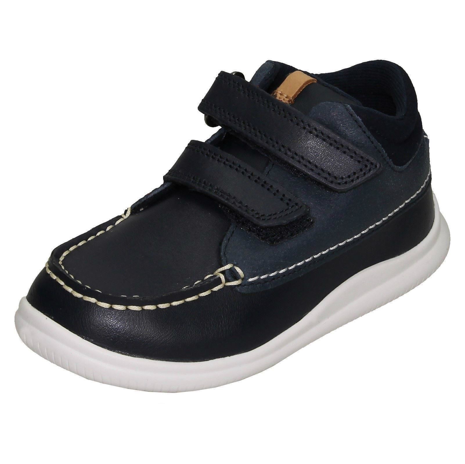Infantes Niños Clarks Gancho y Lazo Cuero y Textil Botines Cresta Tuktu 19 - Imagen 2 de 19