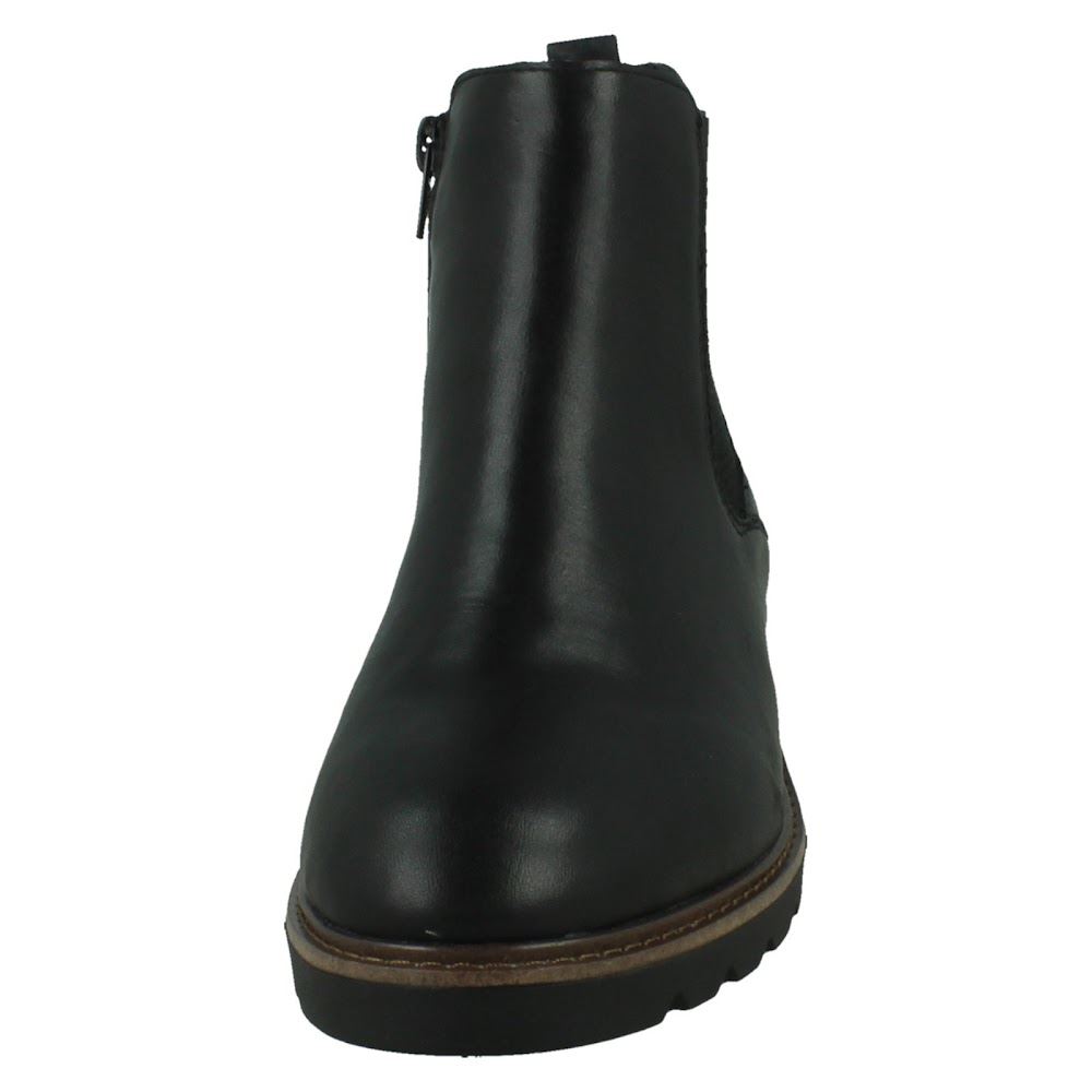 Ladies Remonte-Tex Water Resistant Leather Zip Up Casual Ankle Boots: D2Q70 - Picture 9 of 19