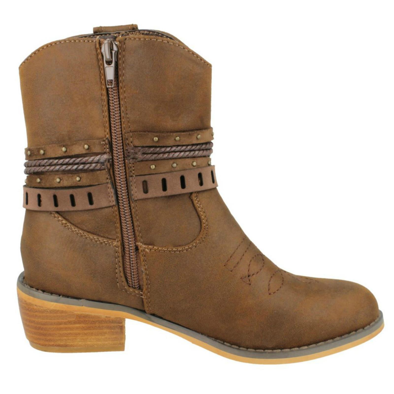Botas de vaquero Down To Earth para dama - Imagen 16 de 19
