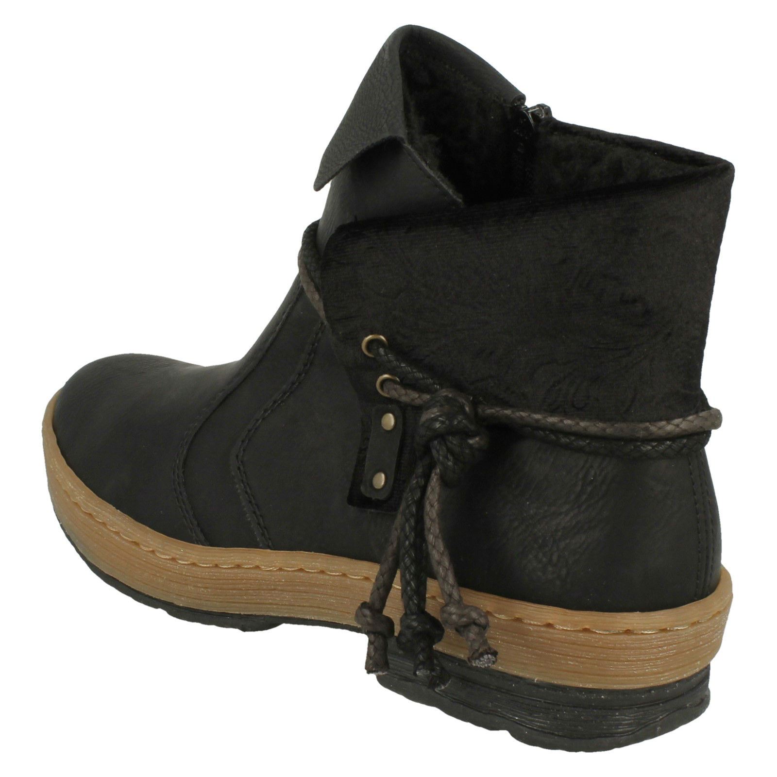 Womens Womens Womens Rieker Casual Ankle Boots - Z6771 563688 Womens Womens Womens Rieker Casual Ankle Boots - Z6771 563688