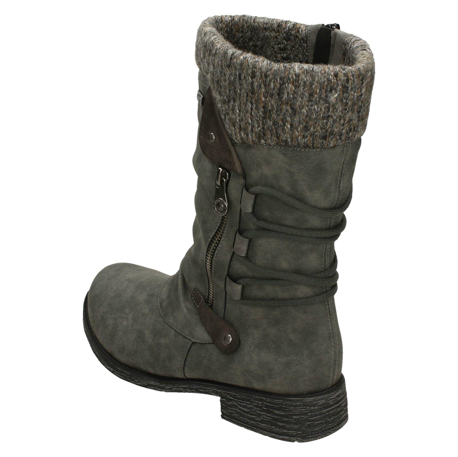 Botas Remonte-Tex informales con cremallera forradas cálidas para dama D8070 - Imagen 23 de 28