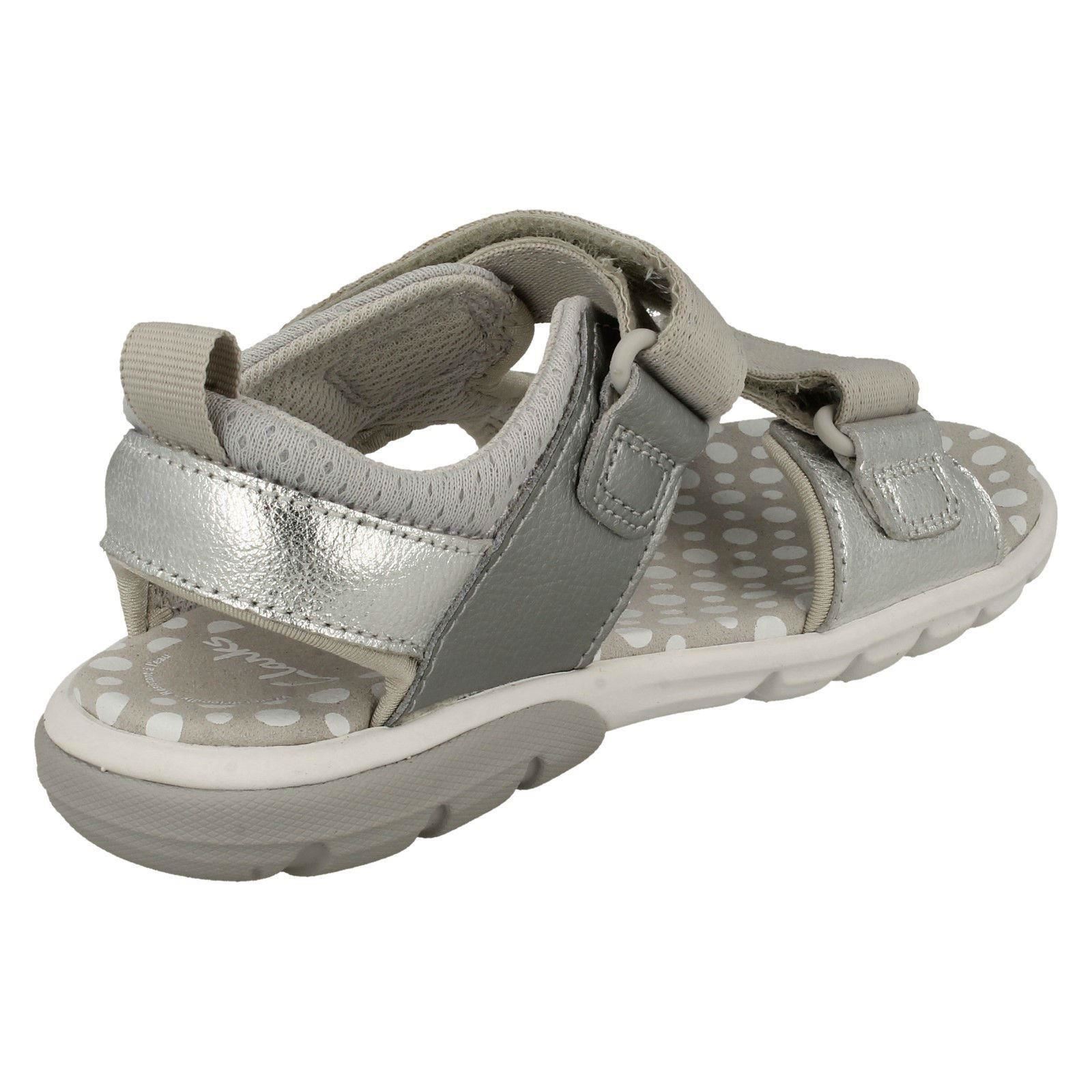 Sandalias Clarks de gancho y bucle para niños *Rocco Tide K* - Imagen 22 de 28
