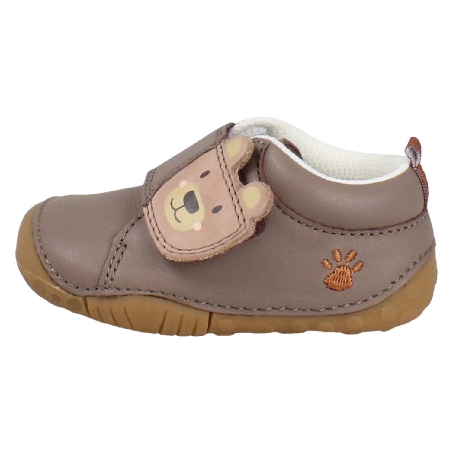 Scarpe Pre-Walker Soft Leather Per Bambini Con Design Orso *Bear Hug* - Picture 12 of 19
