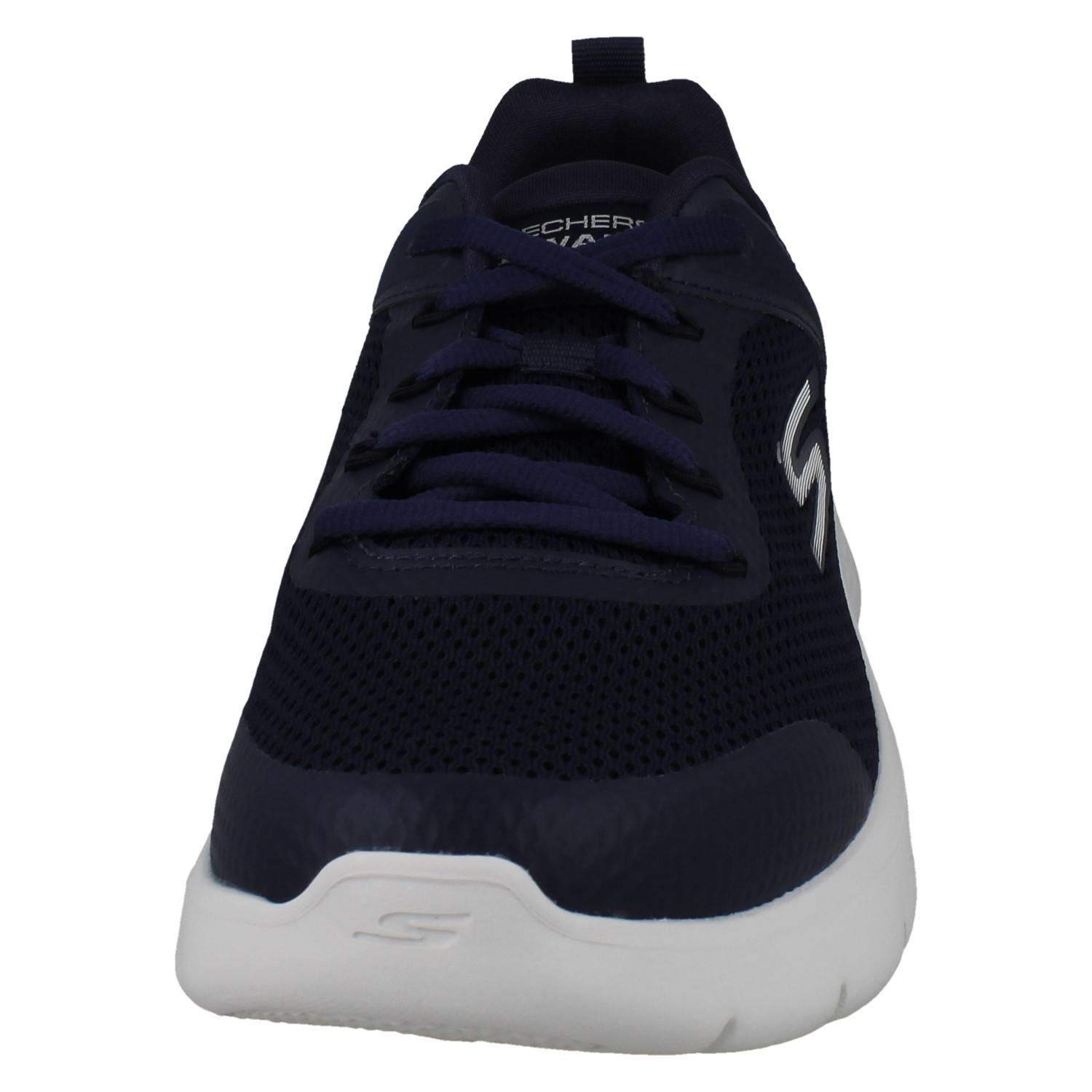 Uomo Skechers Air Cooled Lavabili per Vegani Pizzo Scarpe Ginnastica Independent - Picture 9 of 10