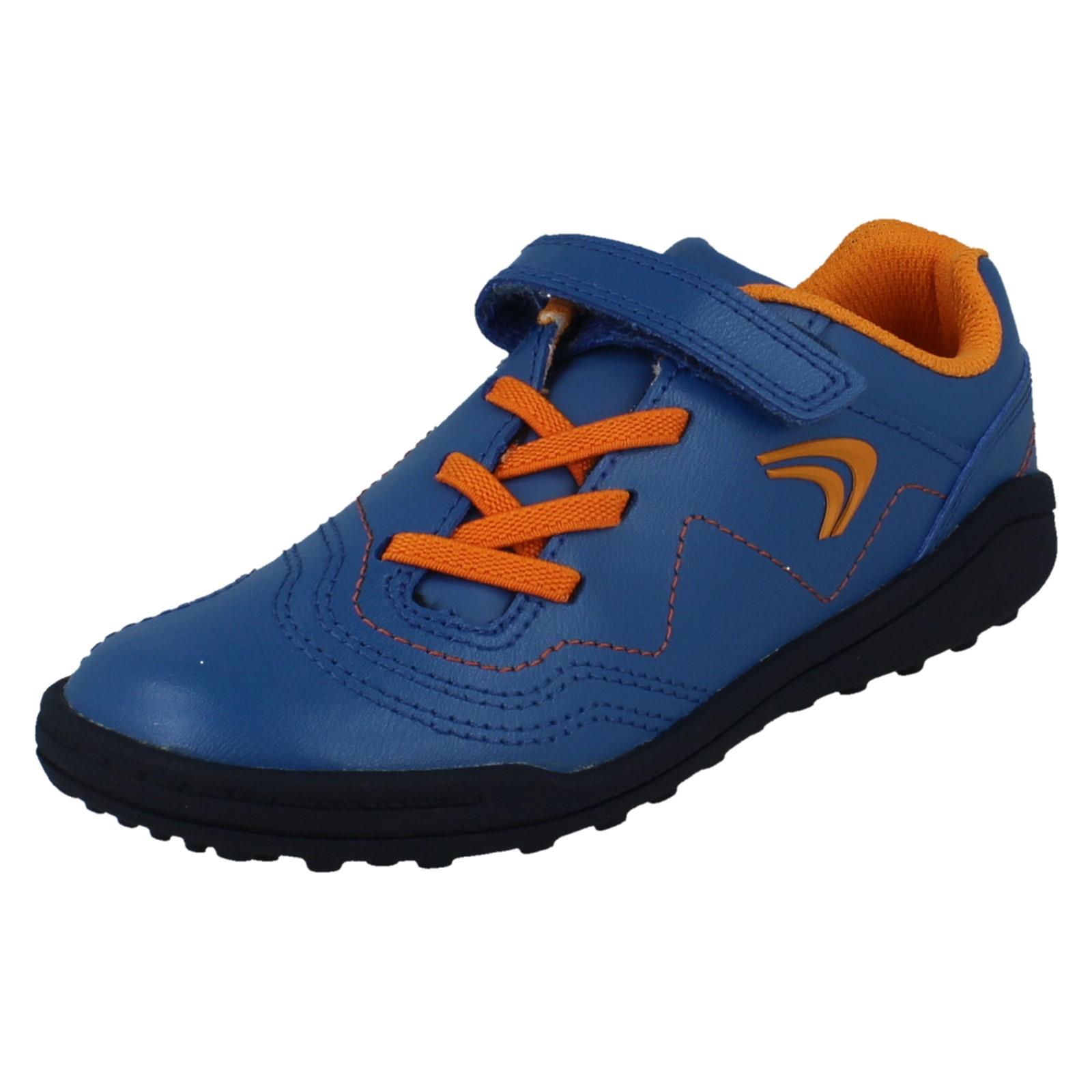 Boys Clarks Casual Sports Hook and Loop Everyday Trainers Award Fly O - Picture 11 of 19
